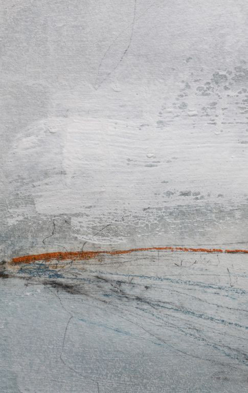 The other side / Mixed media on paper / 22x13cm / Sold