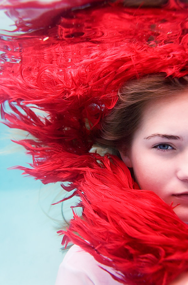 Elena Kalis Underwater Photography - Portrait of a Girl