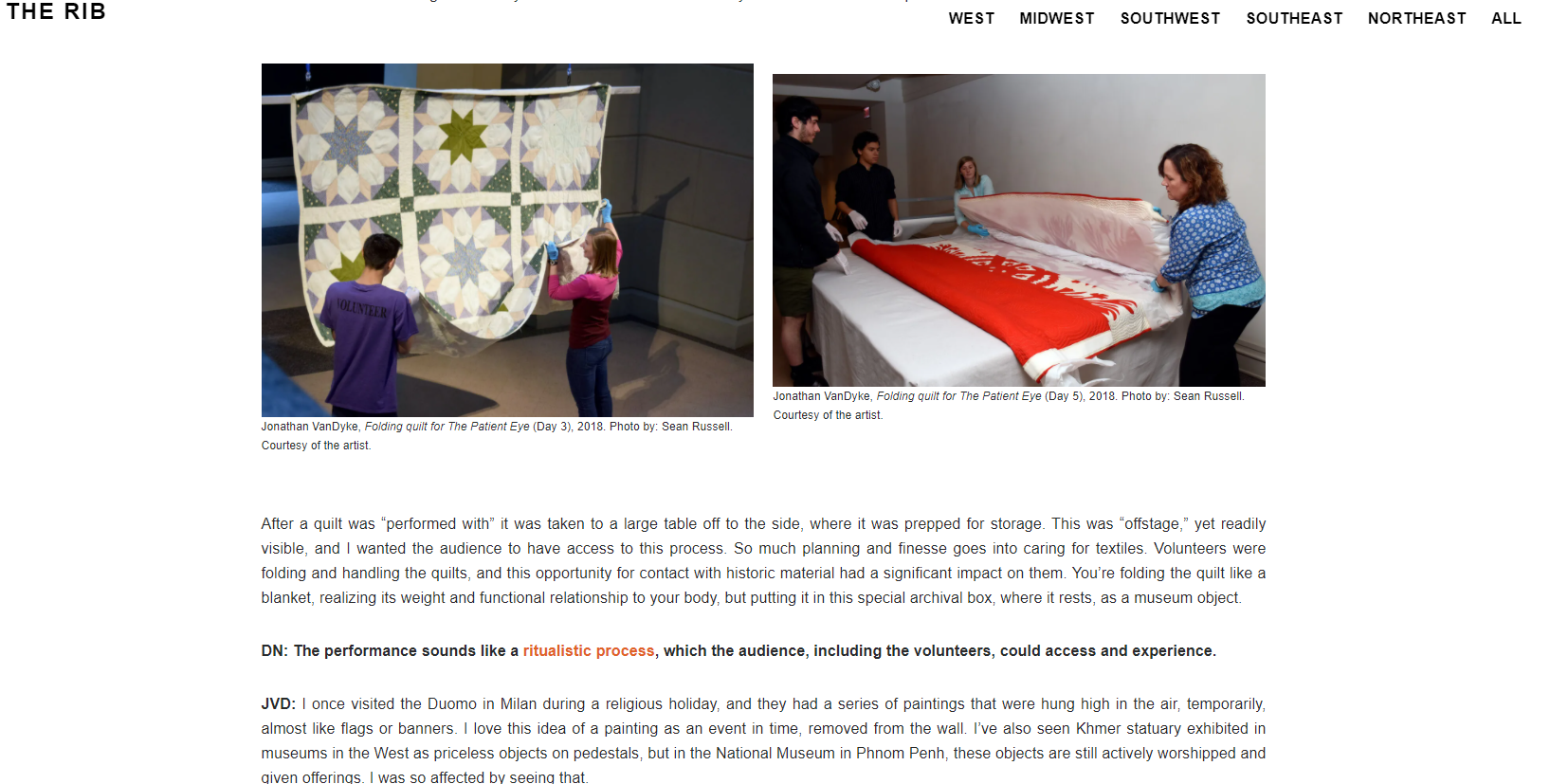 National blog covers performing artist at Columbus Museum - Photo Credit
