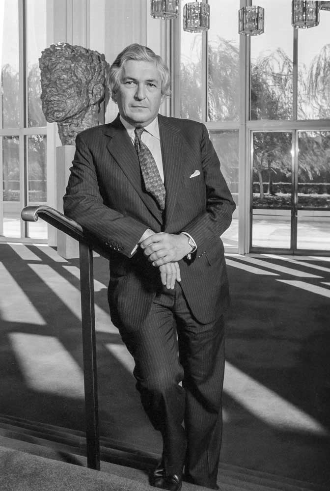 James Wolfensohn, Chairman of the Kennedy Center, September 24, 1990