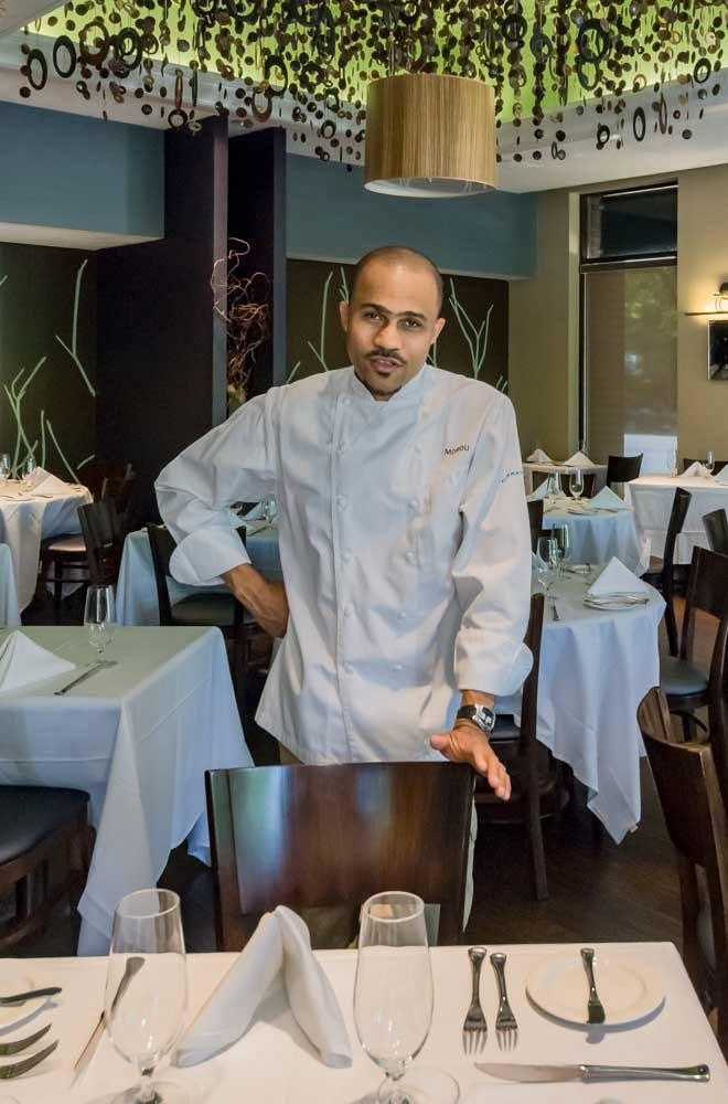 Chef Morou of Farrah Olivia Restaurant, June 2, 2008