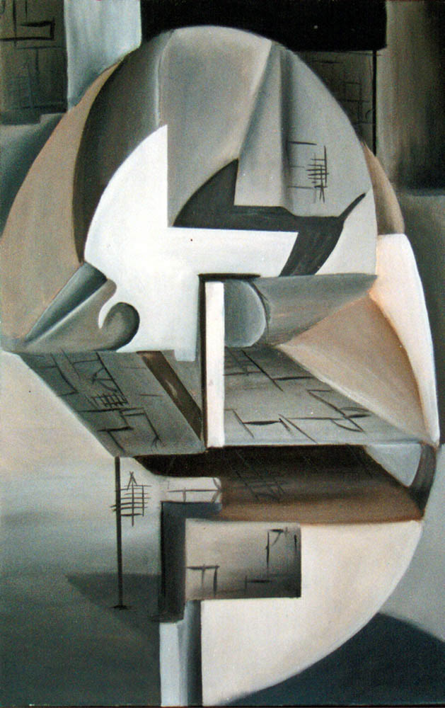 Cuna II, 2001. Óleo sobre lienzo