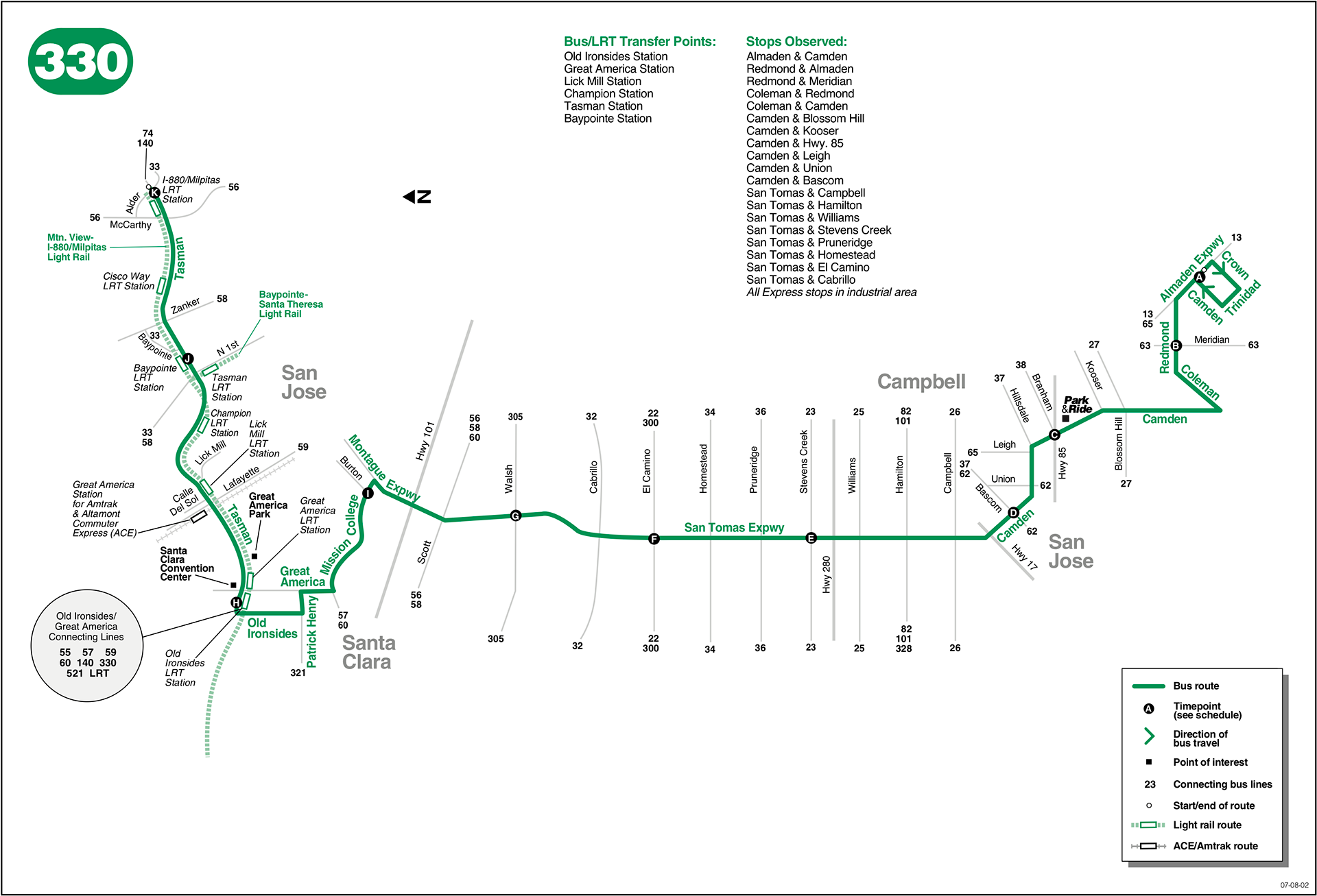 vta bike map