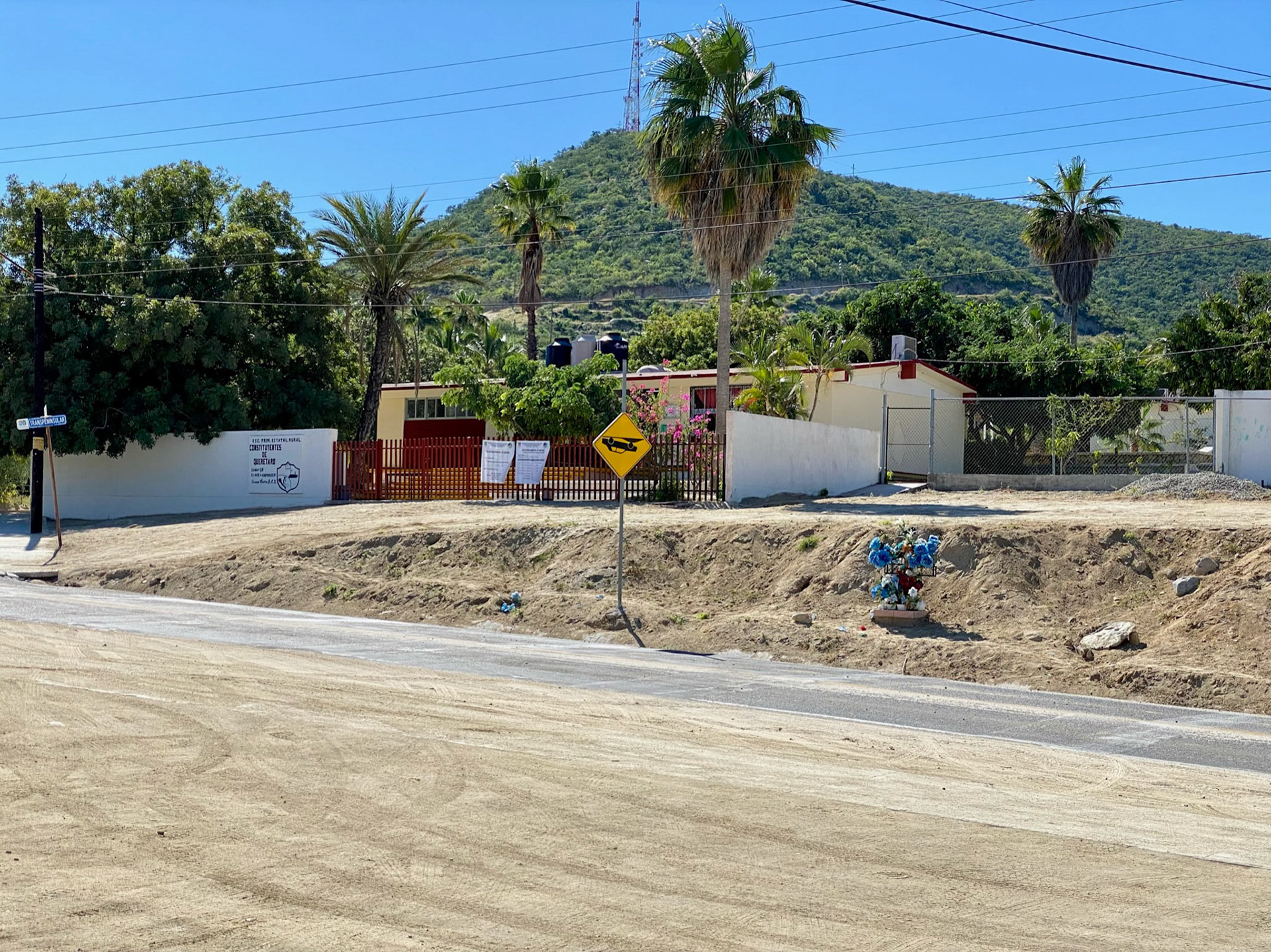 Biking Day 2: the roads are rough in Los Barriles
