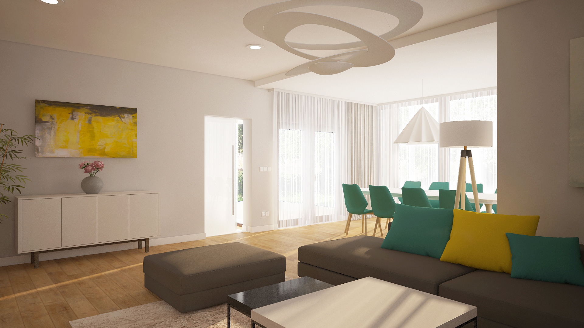 design interior camera de zi