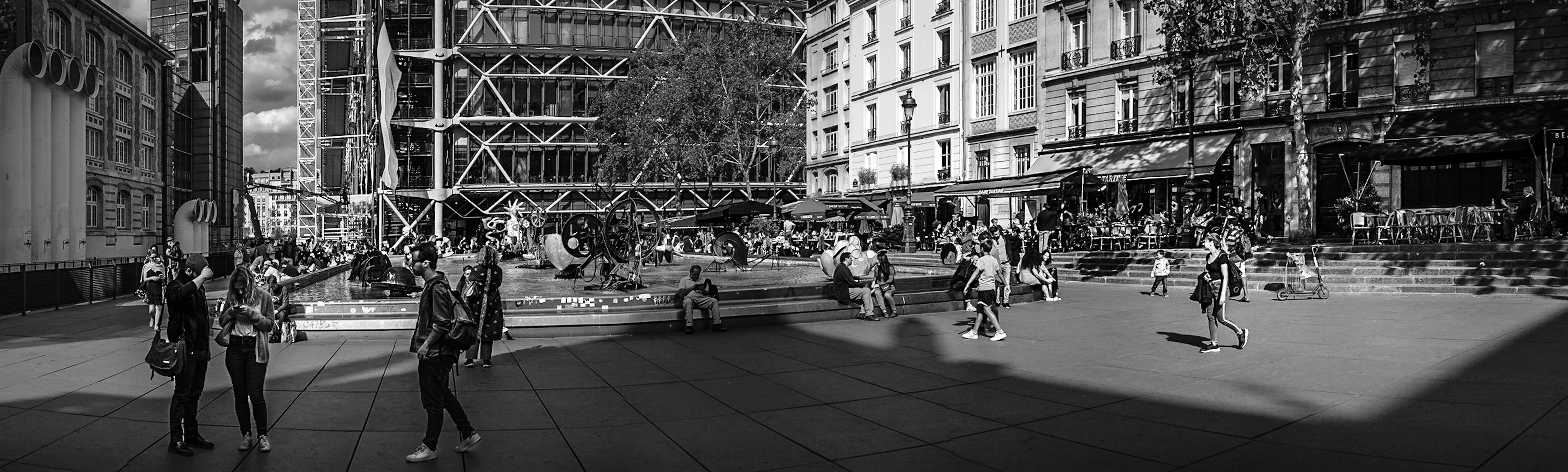 Paris, Beaubourg 2018