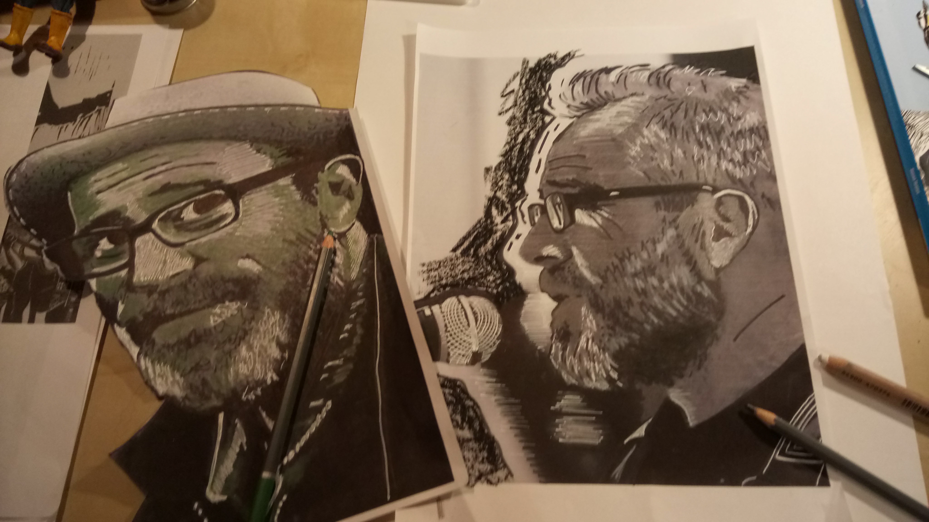 working out the design