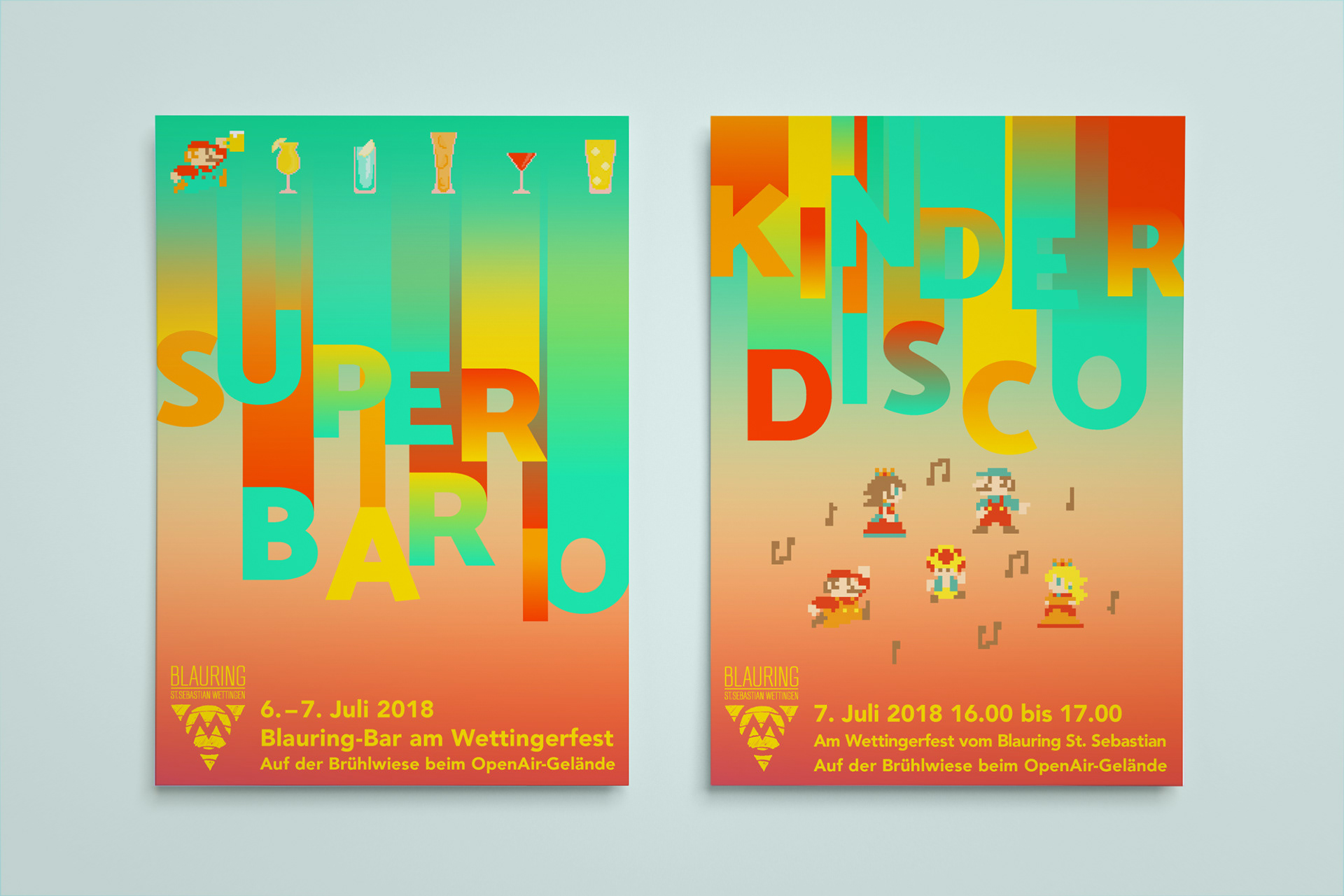 Blauring St. Sebastian Wettingen Bar Flyer Wettigerfest