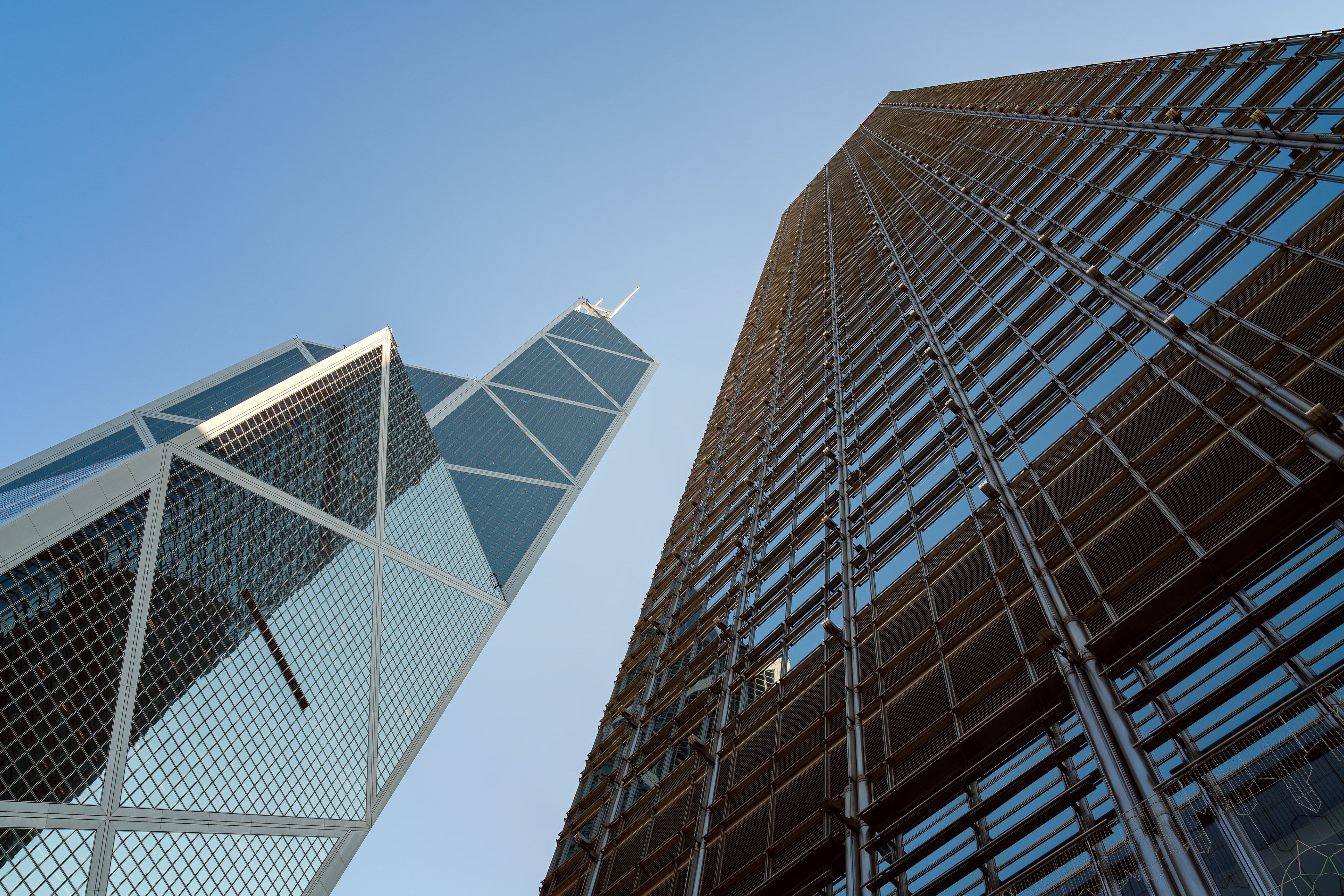 BOC Tower and CKC, Central, Hong Kong