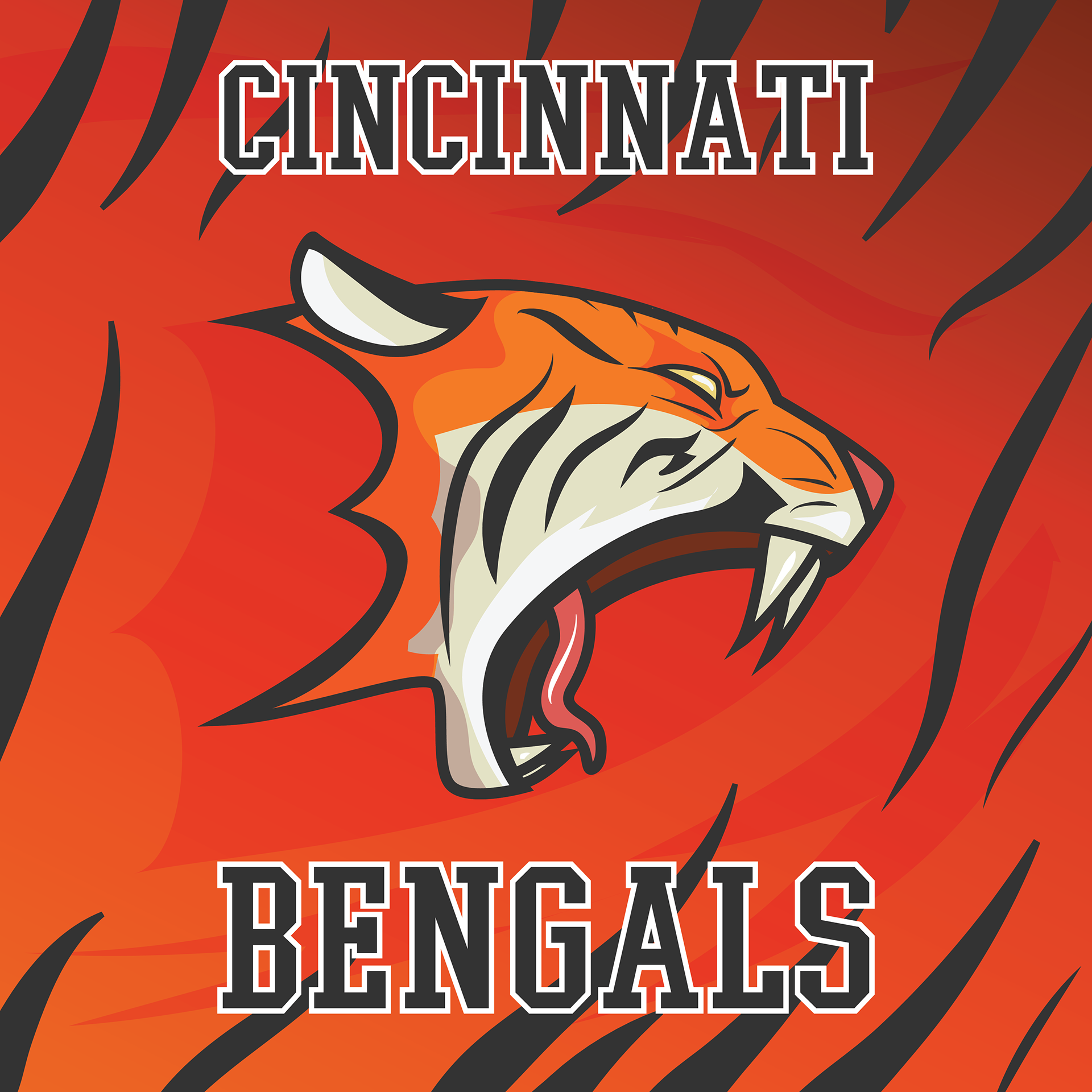 AshRobFielder Illustration and Design - NFL Logo Redesigns