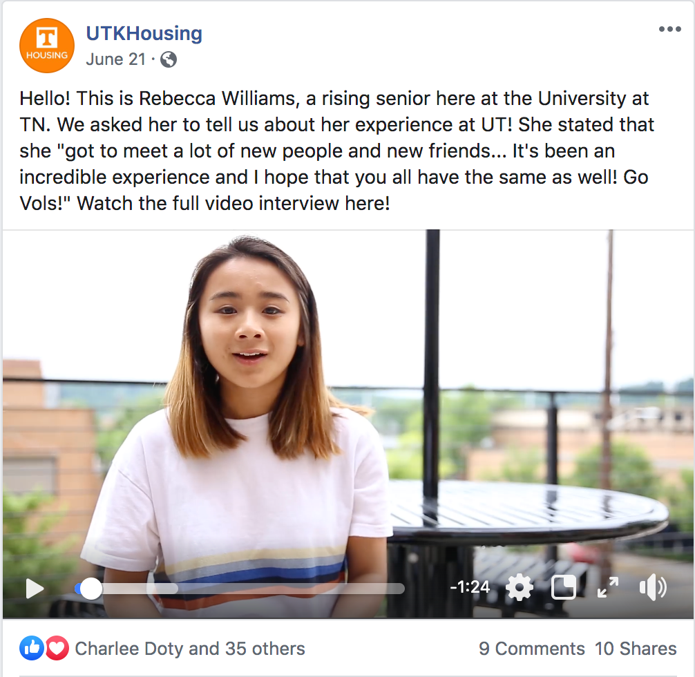 Rising Senior video