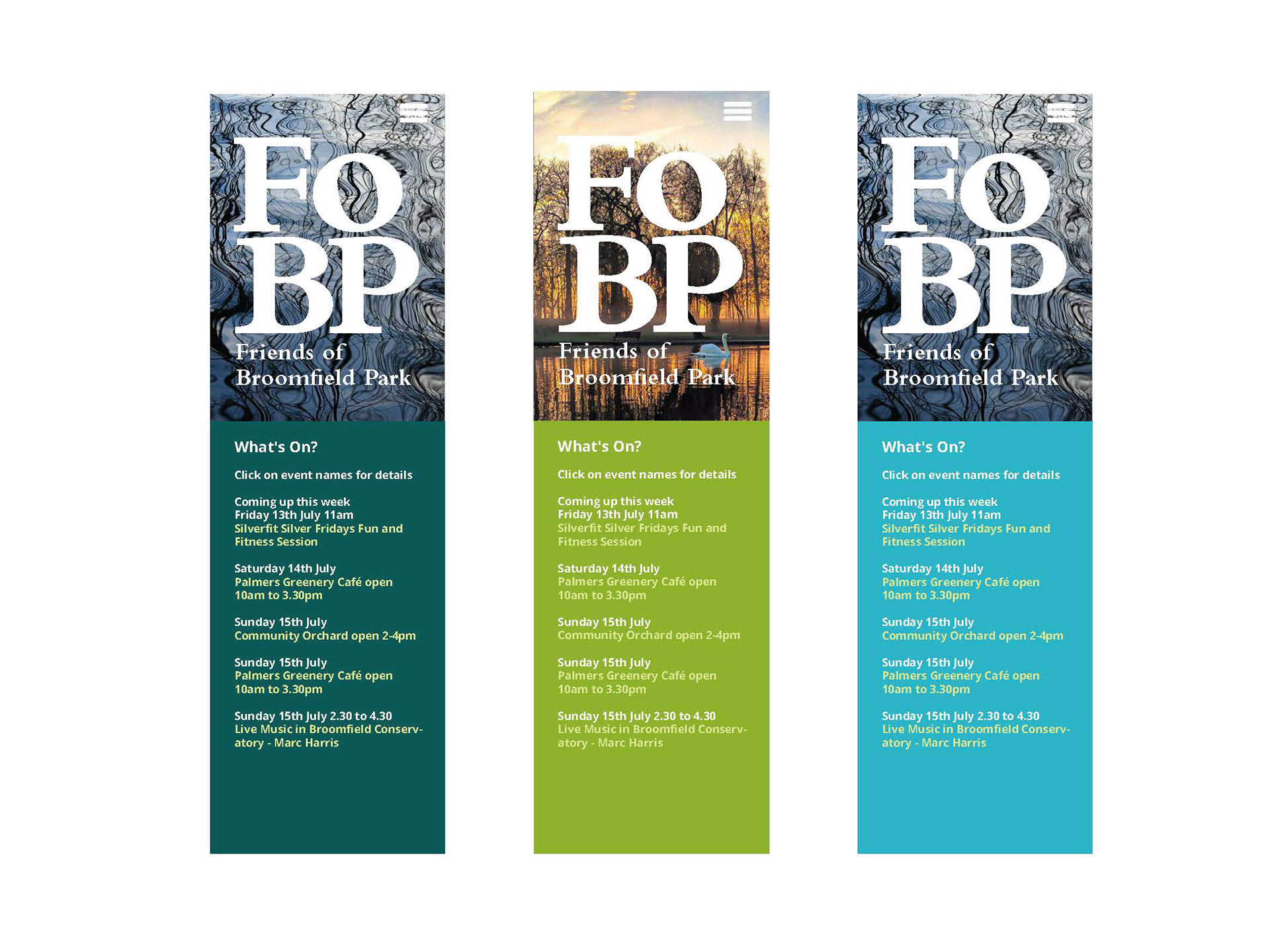 FoBP Banner visuals
