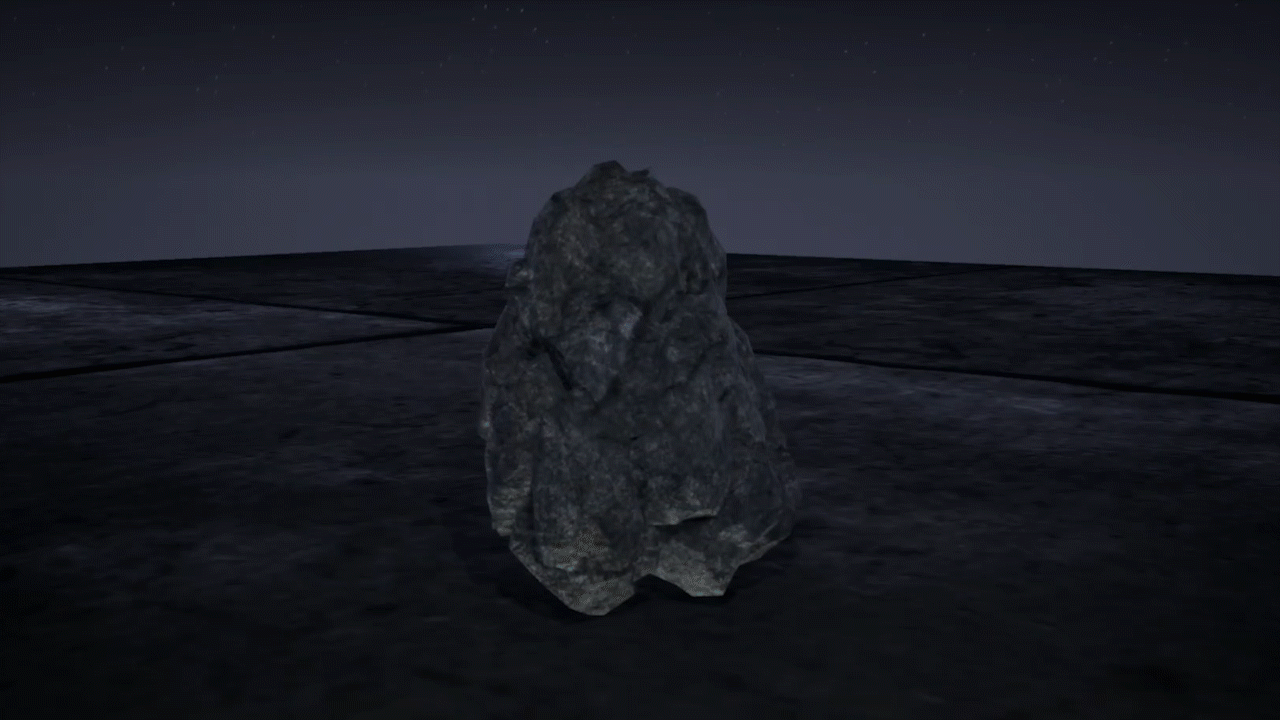 Unreal Vanishing Material