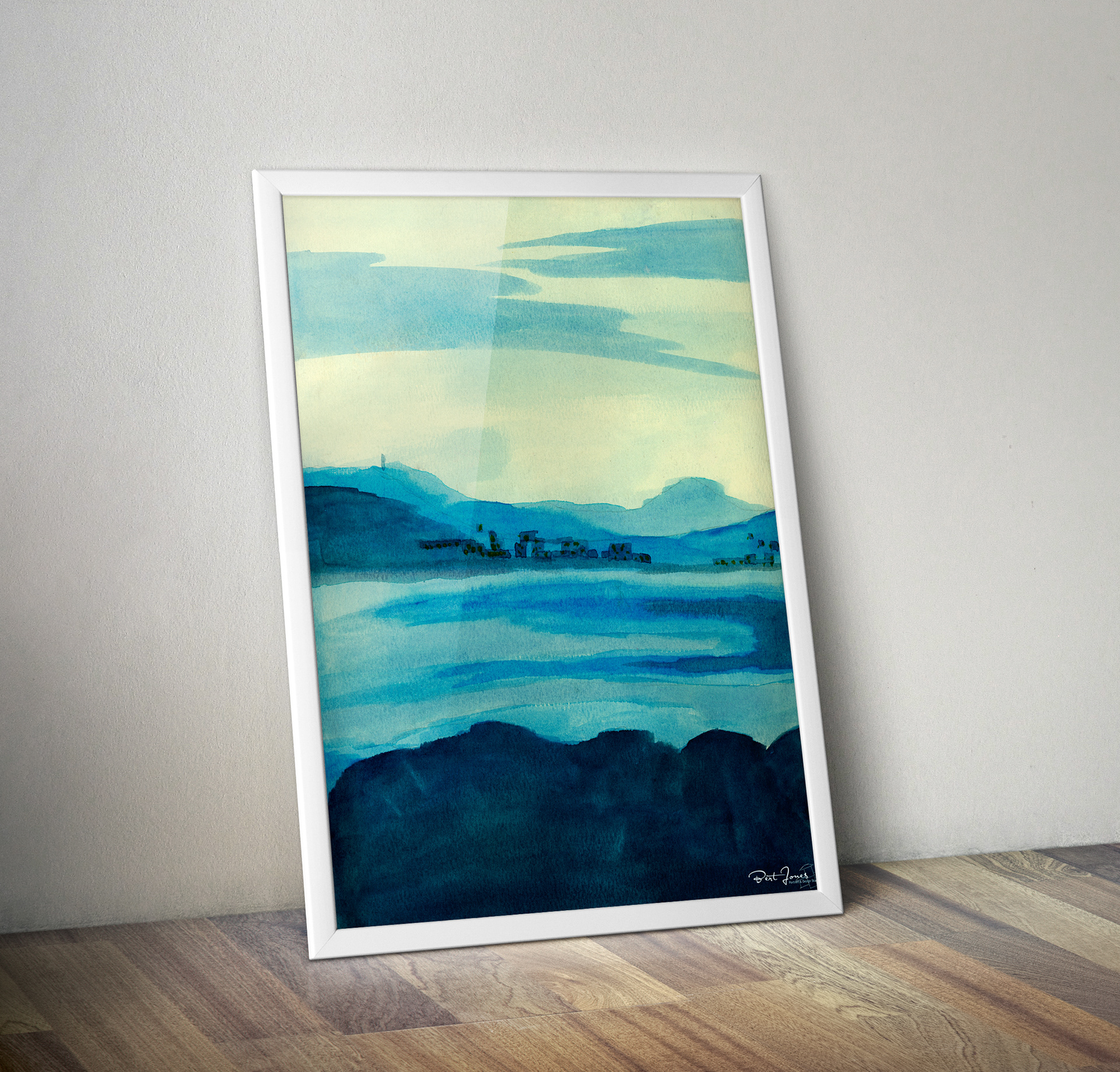 Traditional watercolors