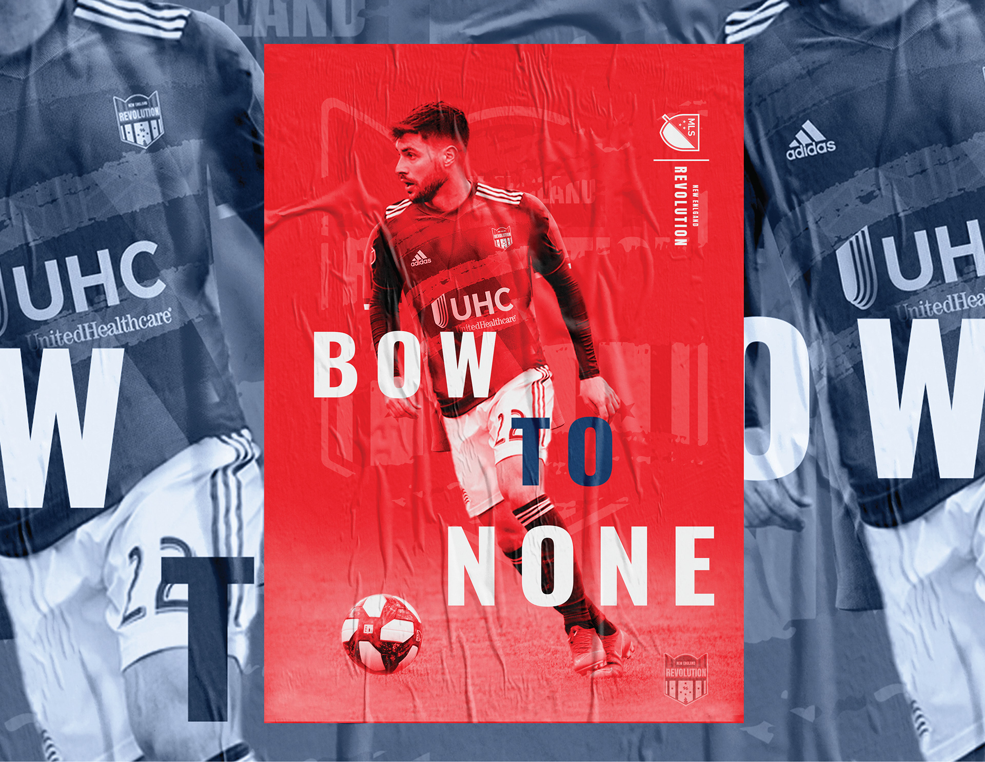 Gamez Designs - New England Revolution Rebrand Concept