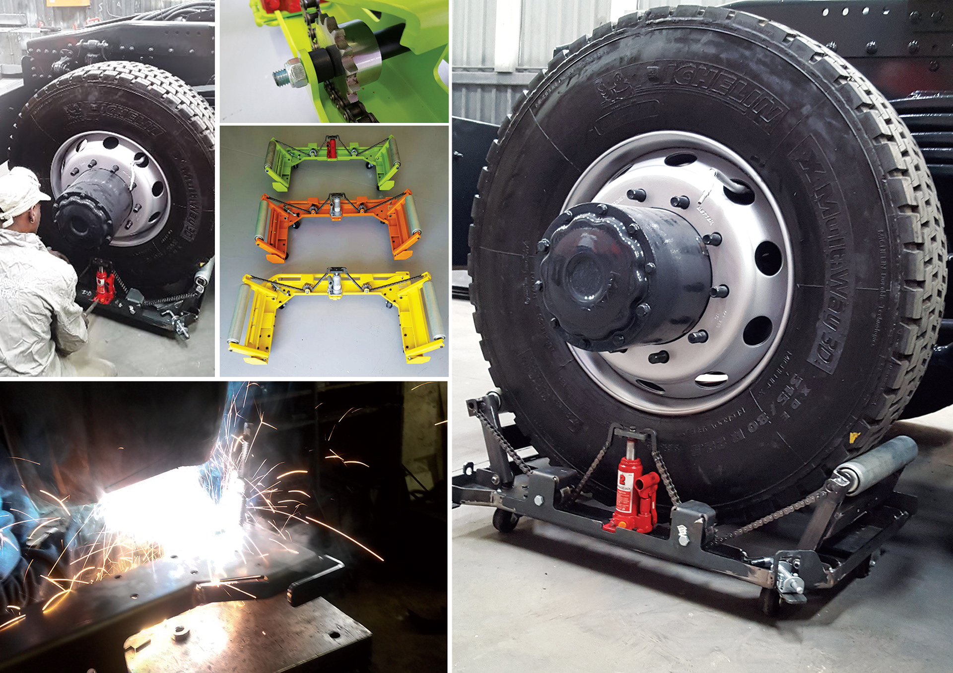 Natalia Tofas Truck Tire Jack