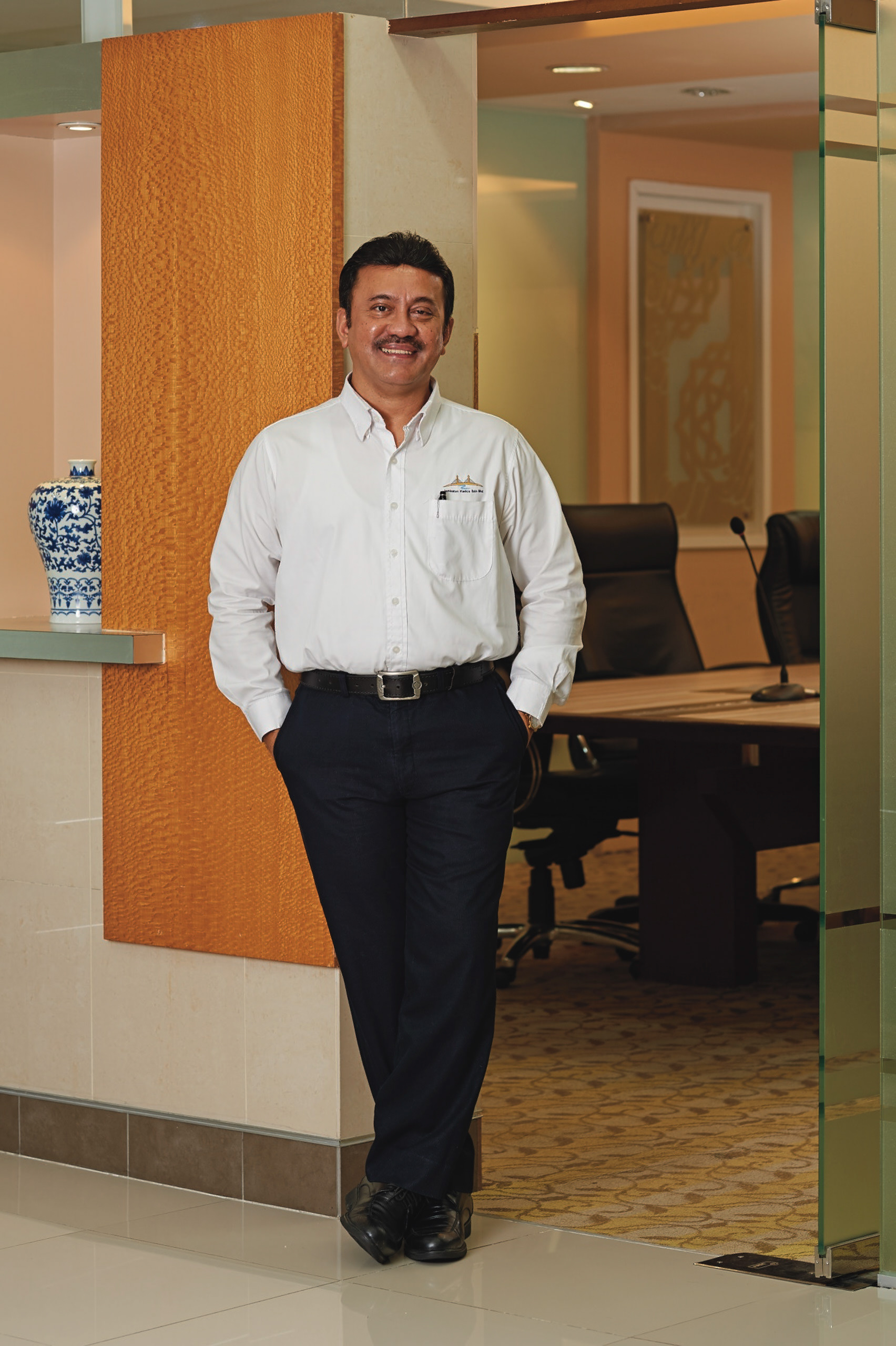 Portrait of Dato' Ir. Mohd Ashari Alias. MD of Jambatan Kedua