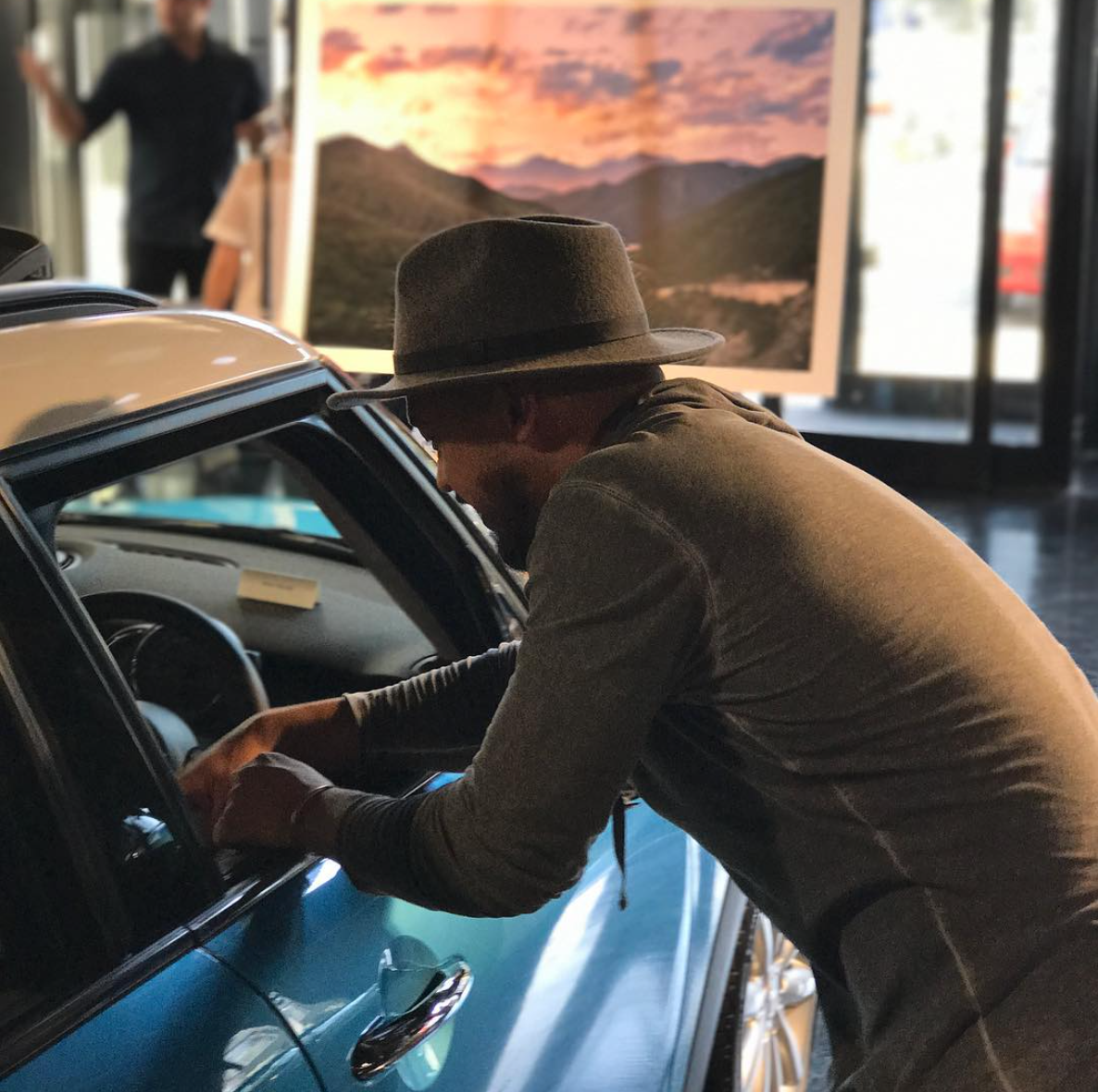Zak Dylan Morris Auto Atlantic Mini Cooper Exhibition Work