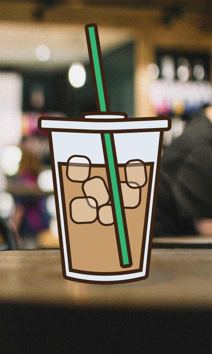 Iced Coffee GIF