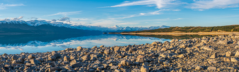 Reflections, Lake Pukaki - Canterbury