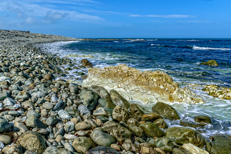 Rocky Beach near Kaikoura - North Canterbury
