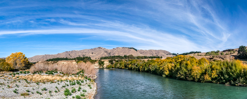 Autumn colours, Hurunui River - Canterbury