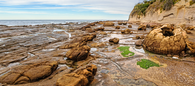 Giant boulders, Shag Point - Otago