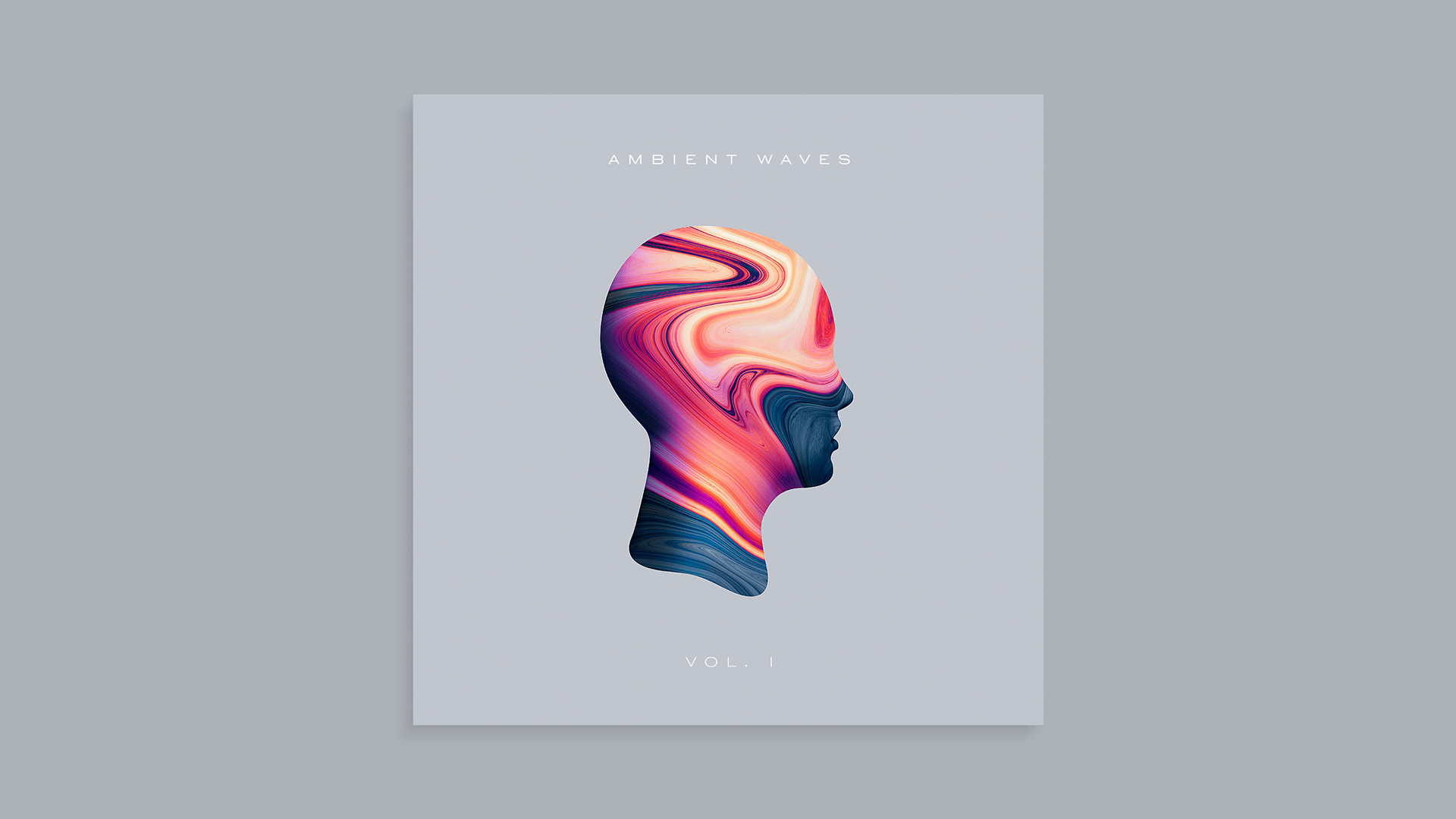 Ambient Waves - A Playlist for Creatives Abstract Design by Jeffrey Dirkse