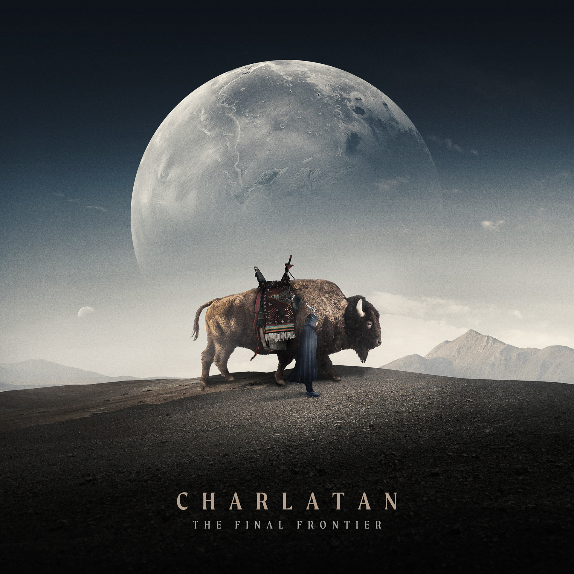 Charlatan - The Final Frontier Digitail Art by Jeffrey Dirkse