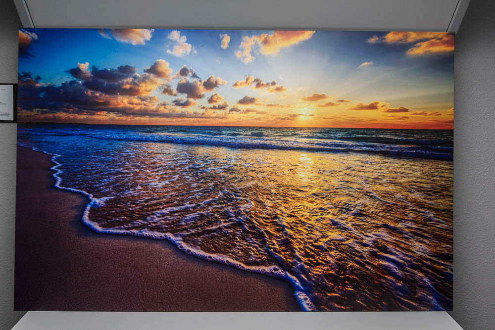 Arb Digital Portfolio Beach Sunset Art Print On Metal Arb Digital Portfolio Beach Sunset Art Print On Metal