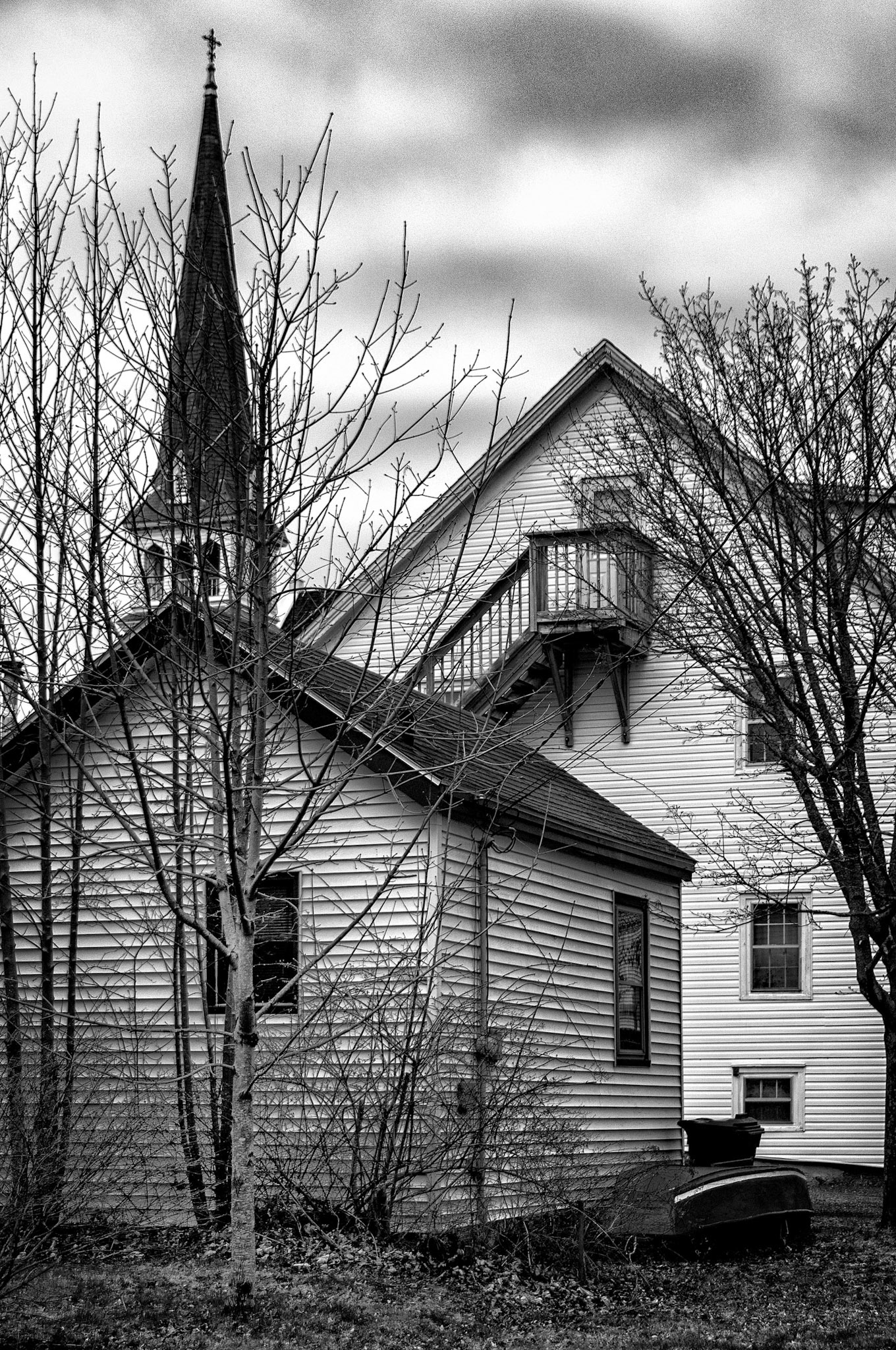 Garage Steeple, Lunenburg Nova Scotia