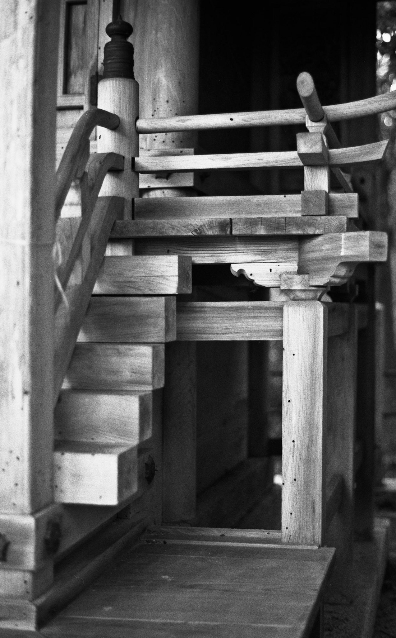 Wooden Stair - Japan