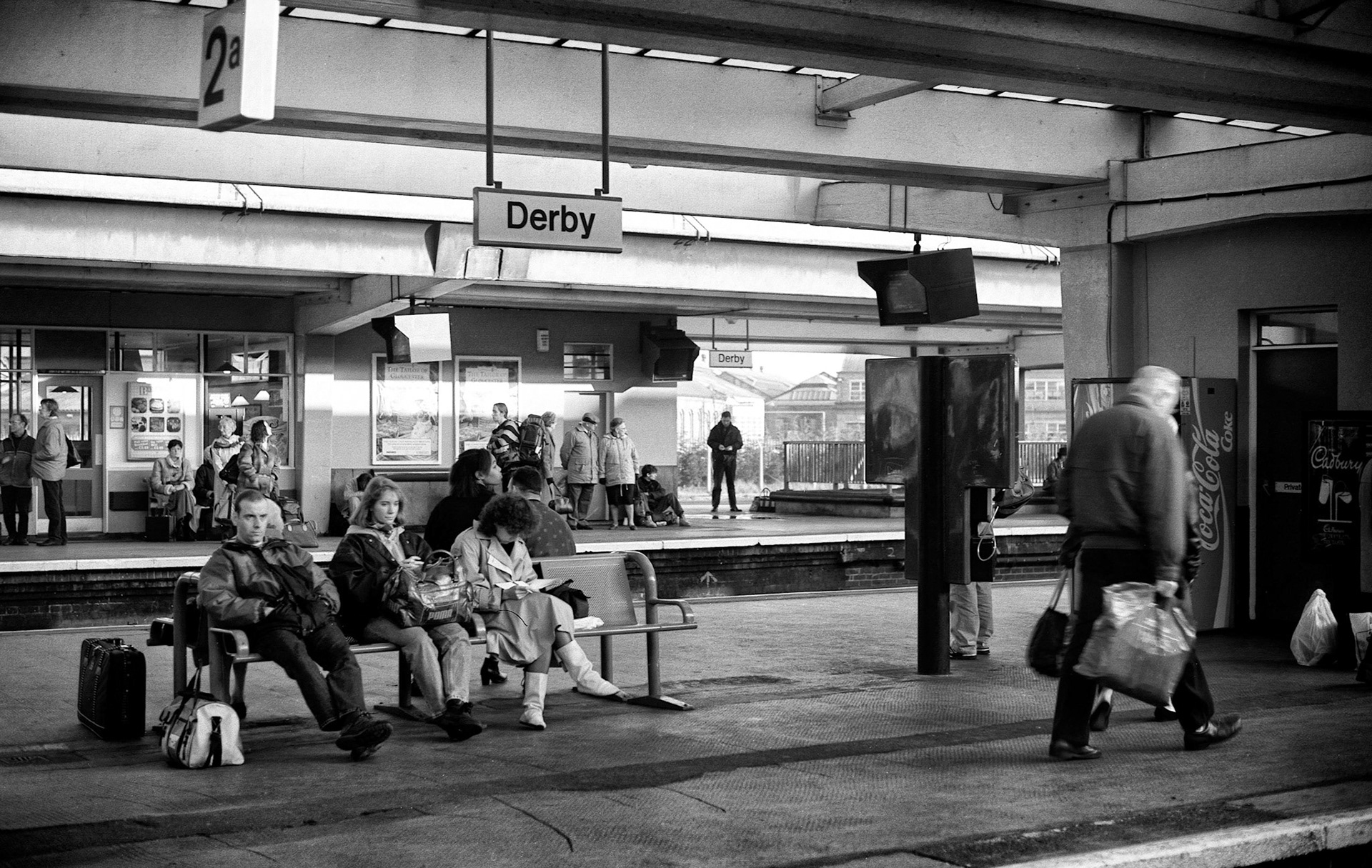 Derby England Train Station 1993