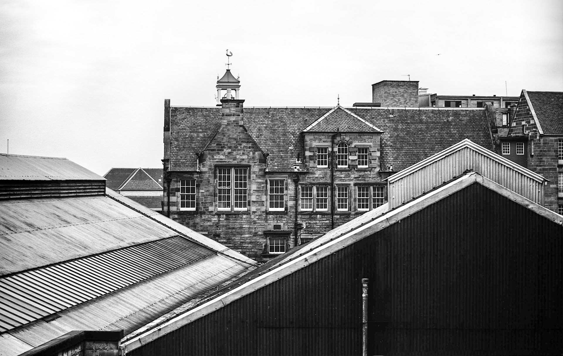Rooftops and Buidings1,  Edinburgh Scotland