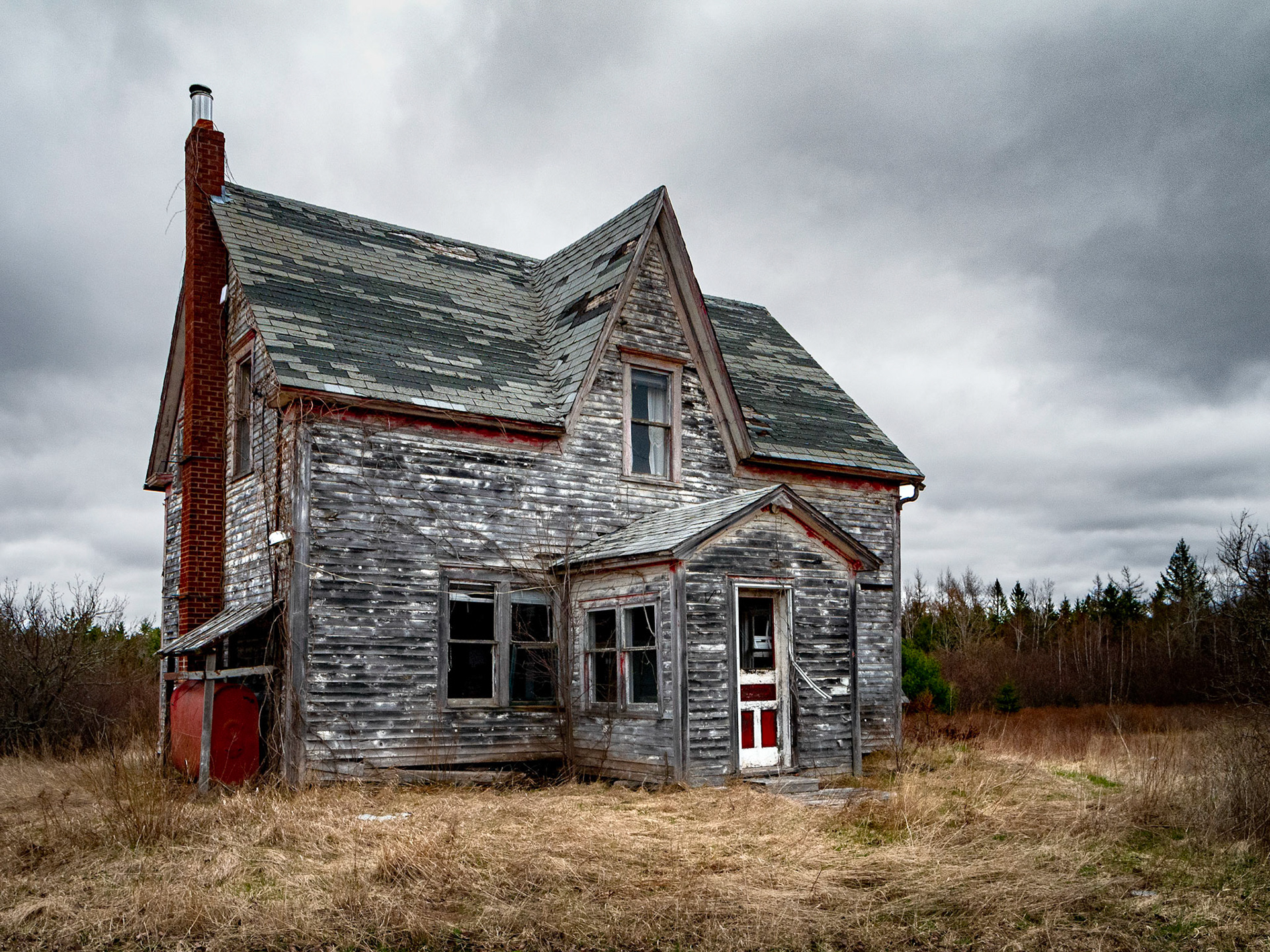 Abandoned House, Youngs Cove New Brunswick