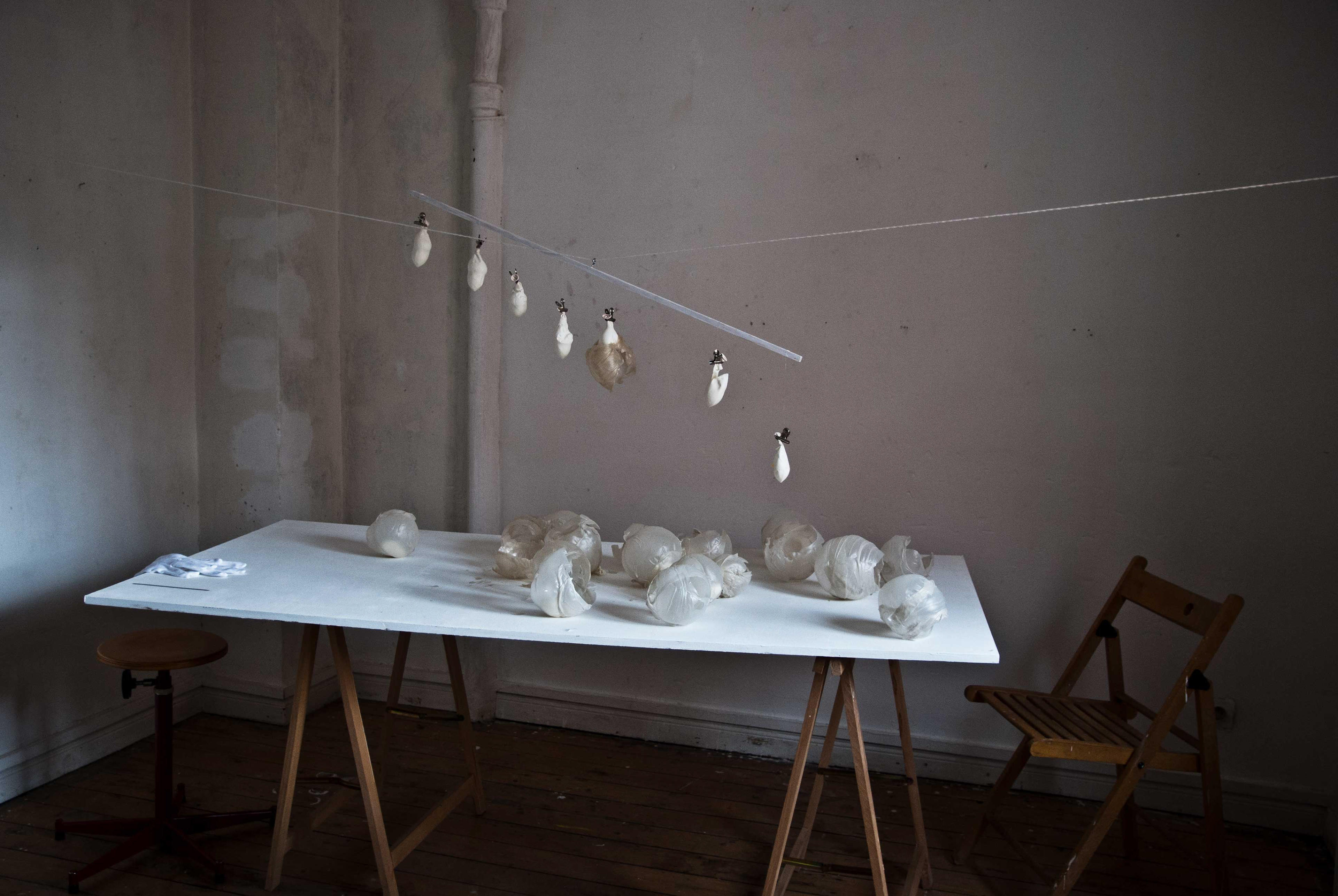 Performance Stille Stimmen 2015 / about artwork time and action