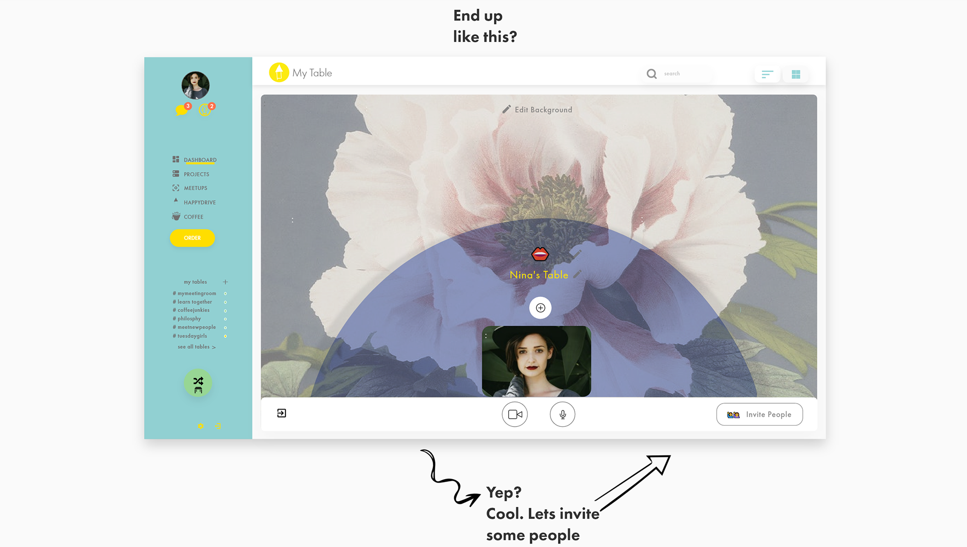 The final design my Persona Nina made