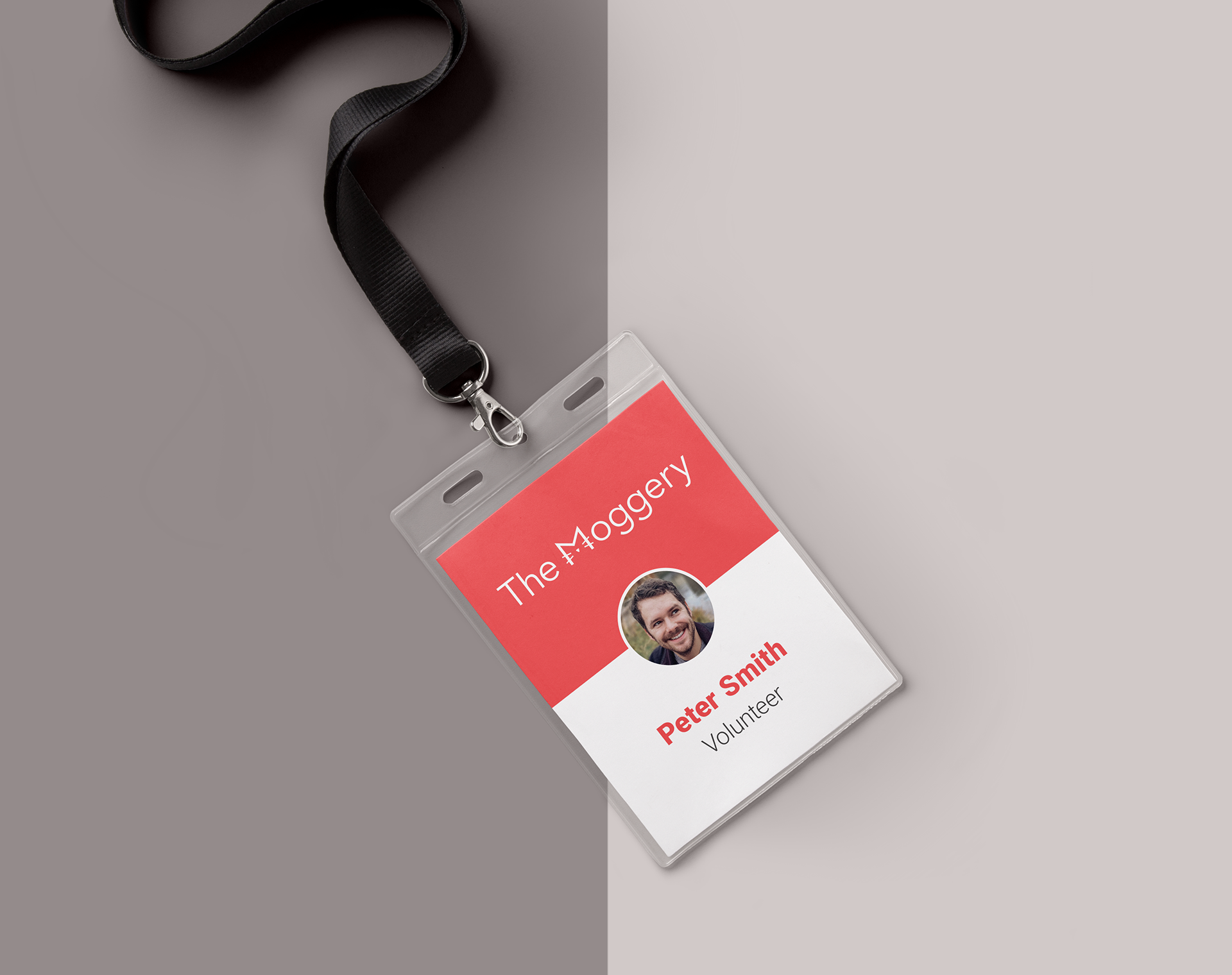 The Moggery lanyard design concept