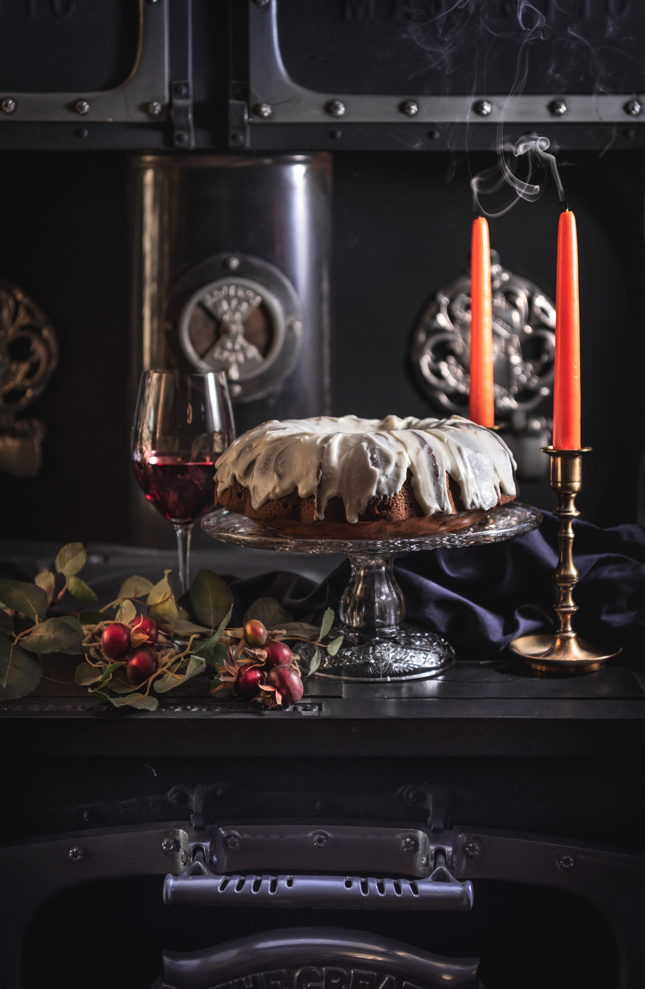 October pumpkin cake