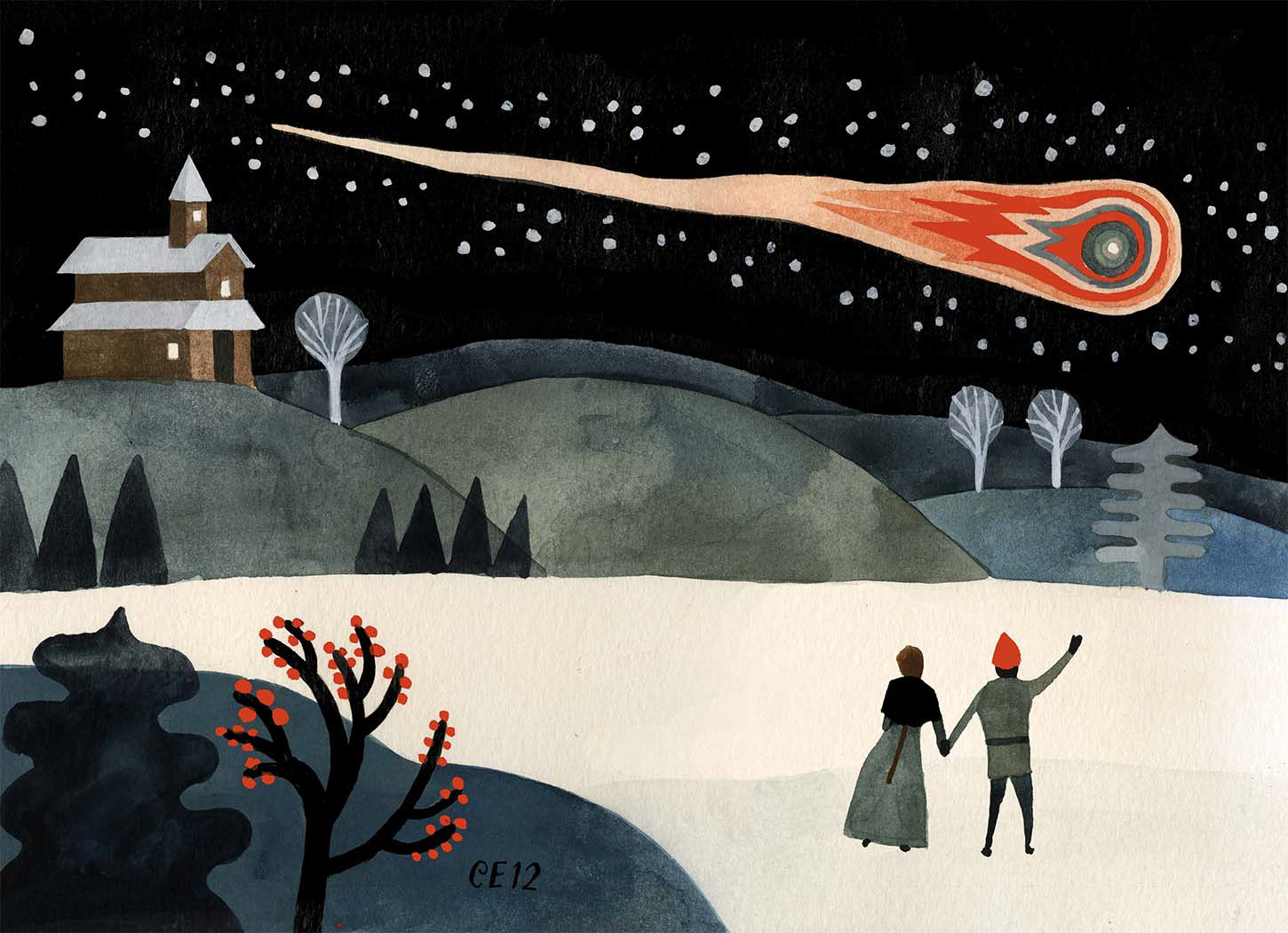 'Fiery Comet' - Carson Ellis