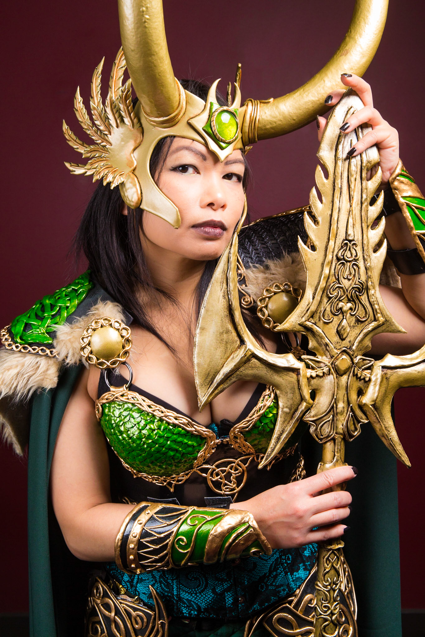 Lady Lolita in armor