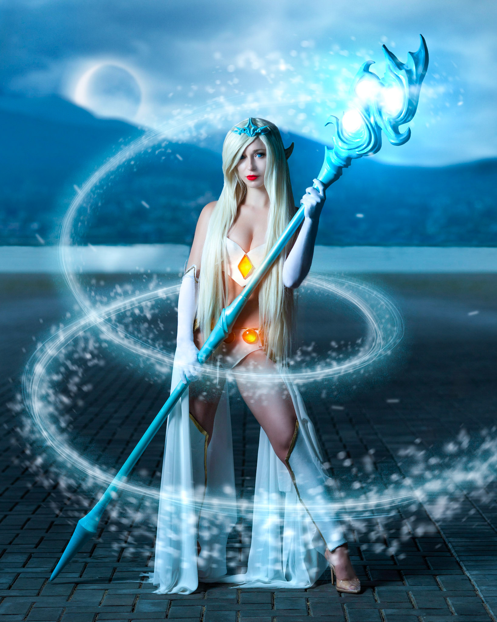 Janna from League of Legends by @momomooncos