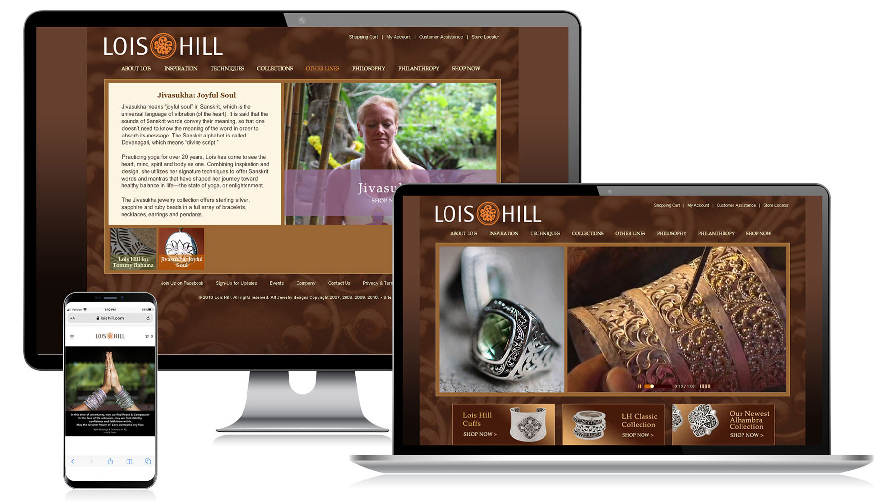 Ecommerce website design