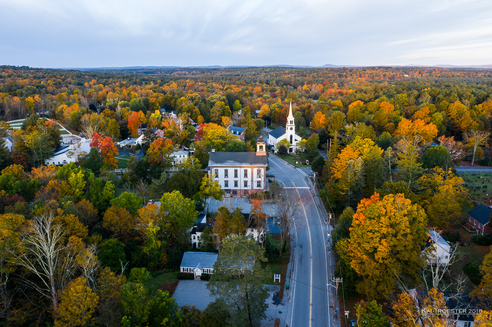 Kai Troester - Pepperell From Above