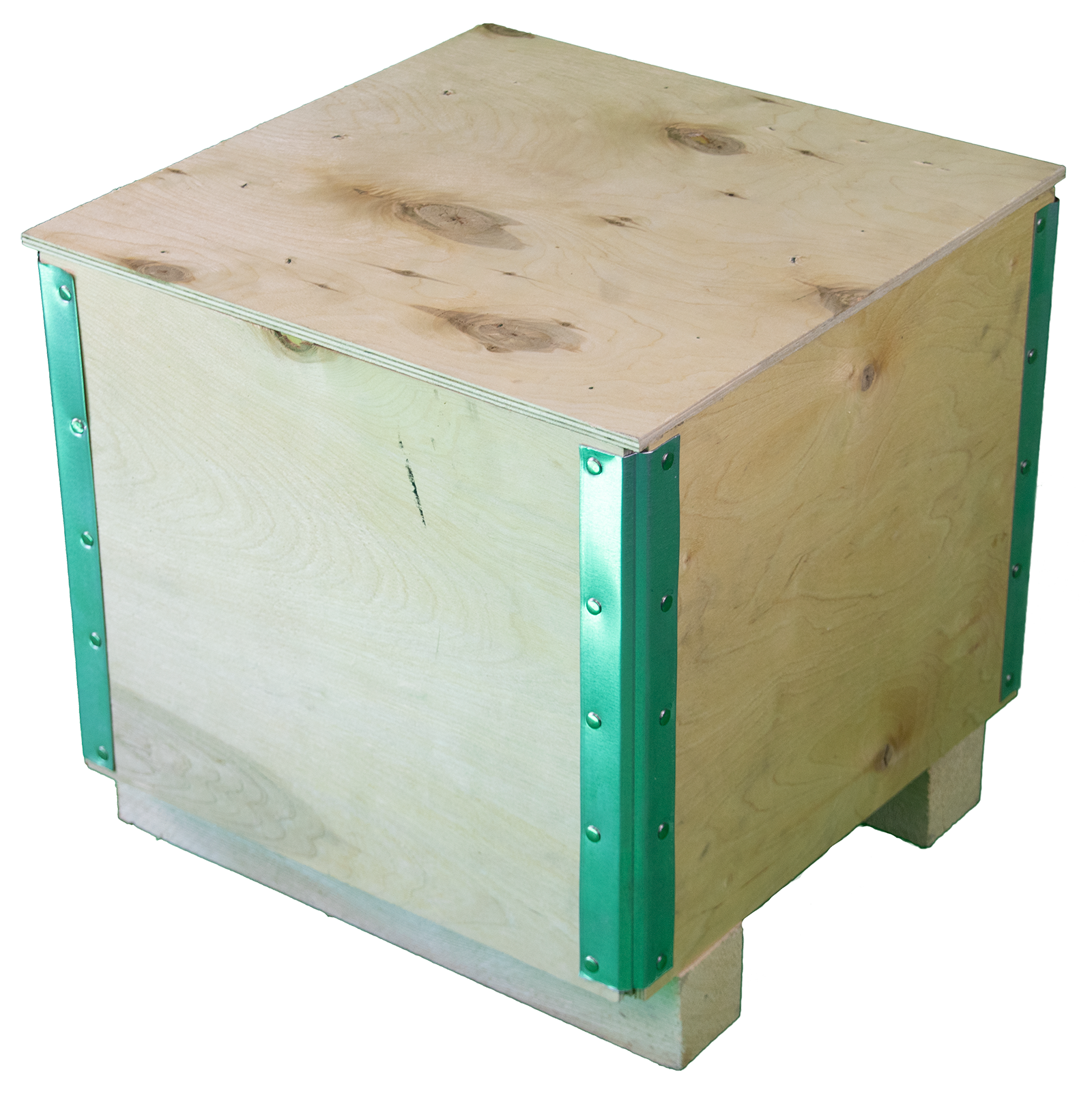 Cassa in legno pieghevole in compensato