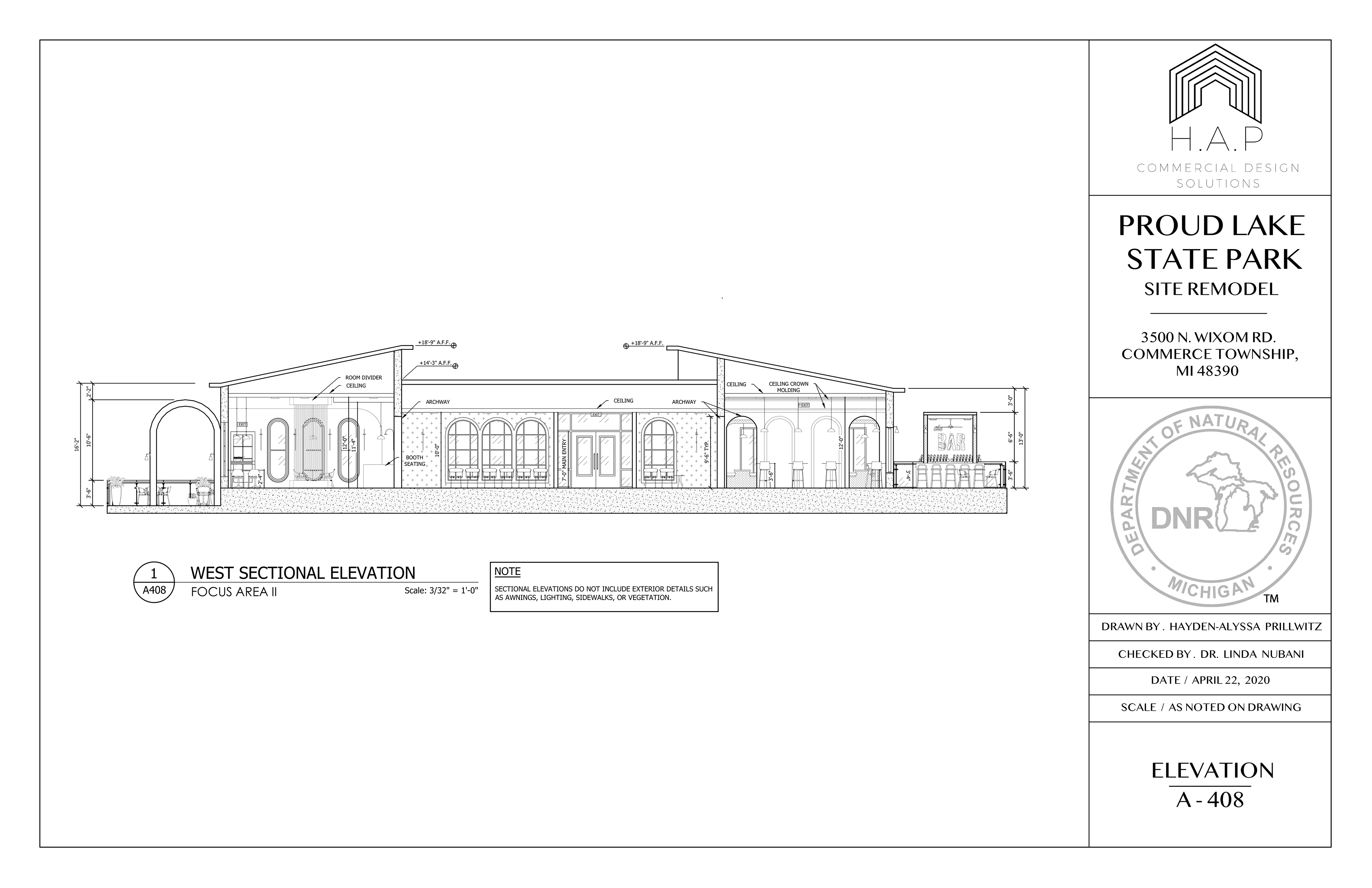 Building 2 - Sectional Elevation