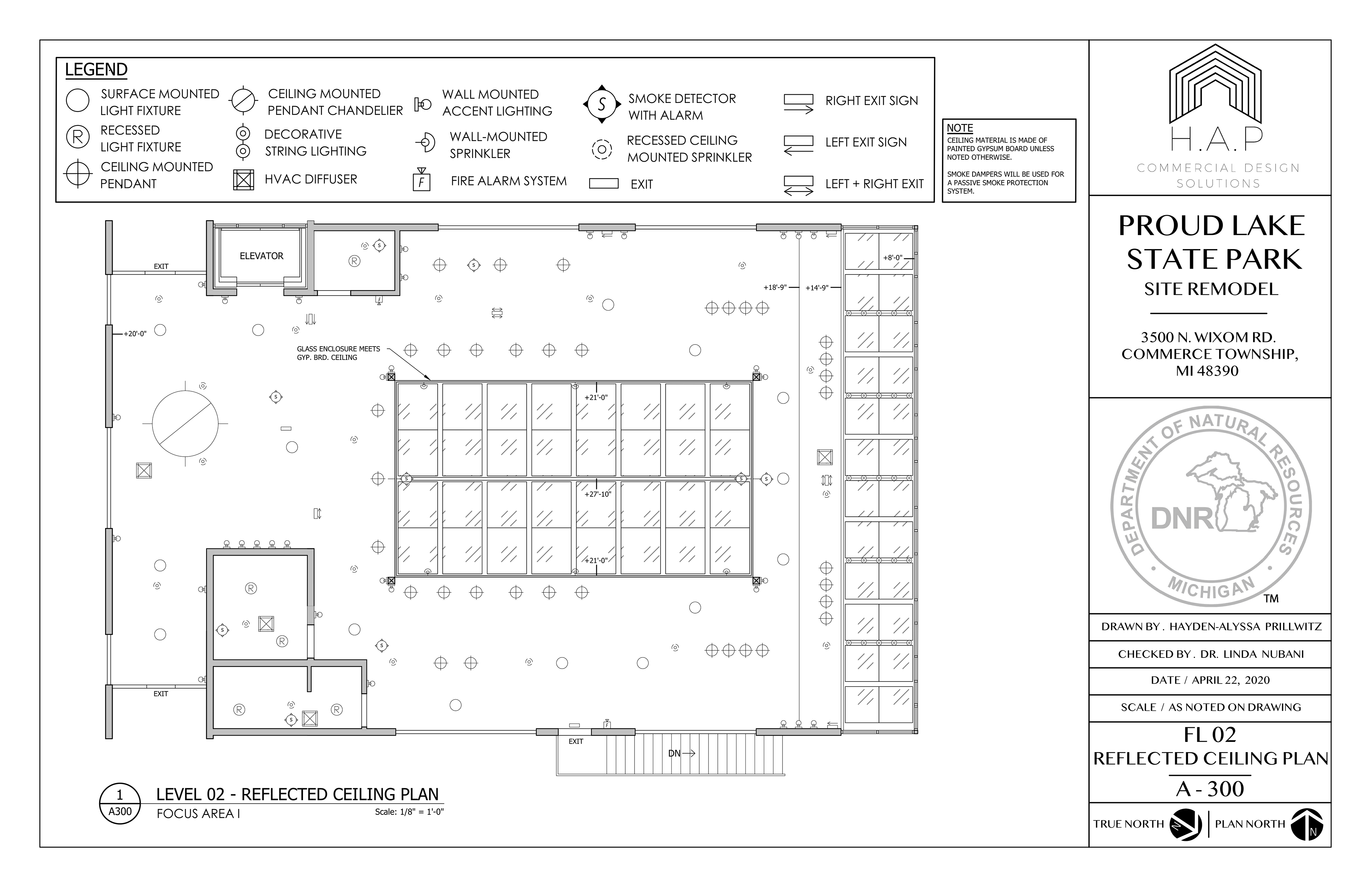 Building 1 . FL 02 . RCP