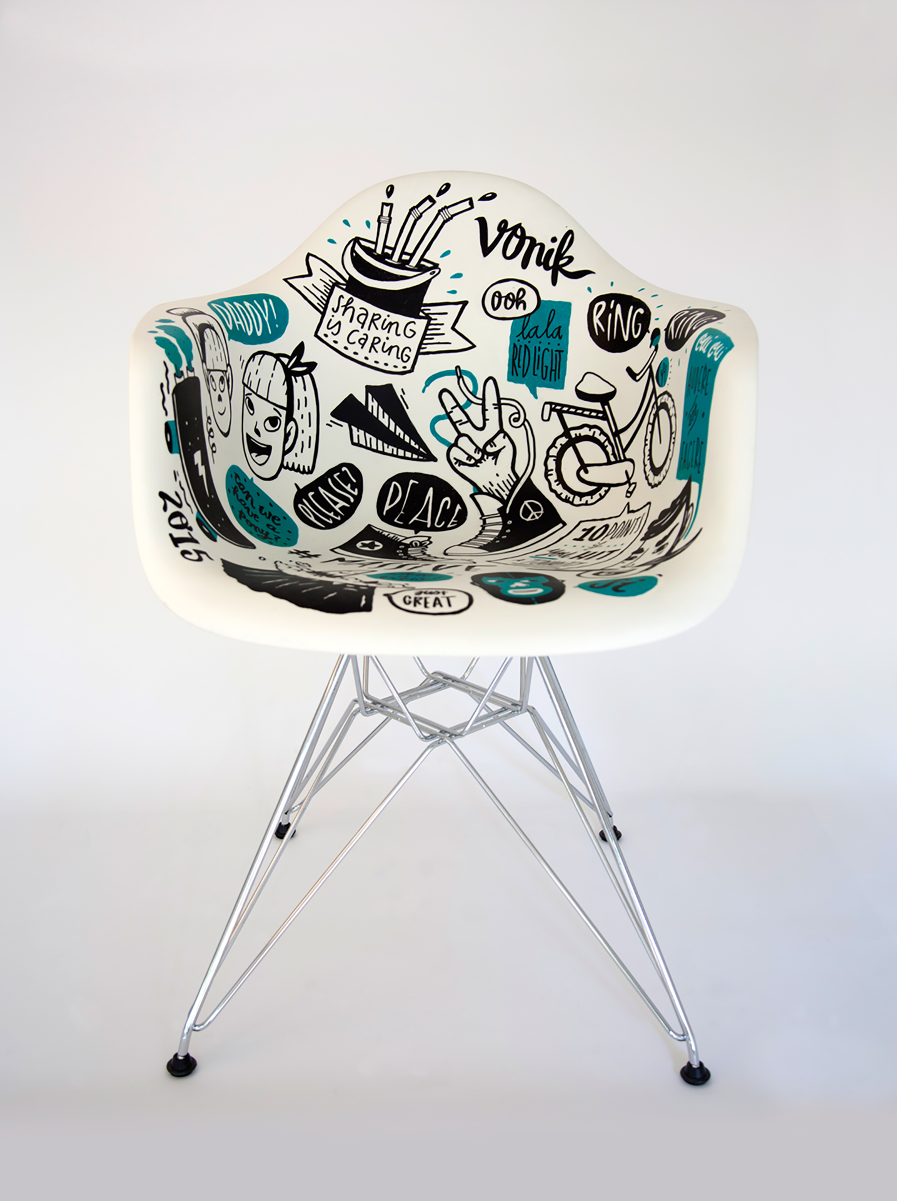 Custom chair design Converse
