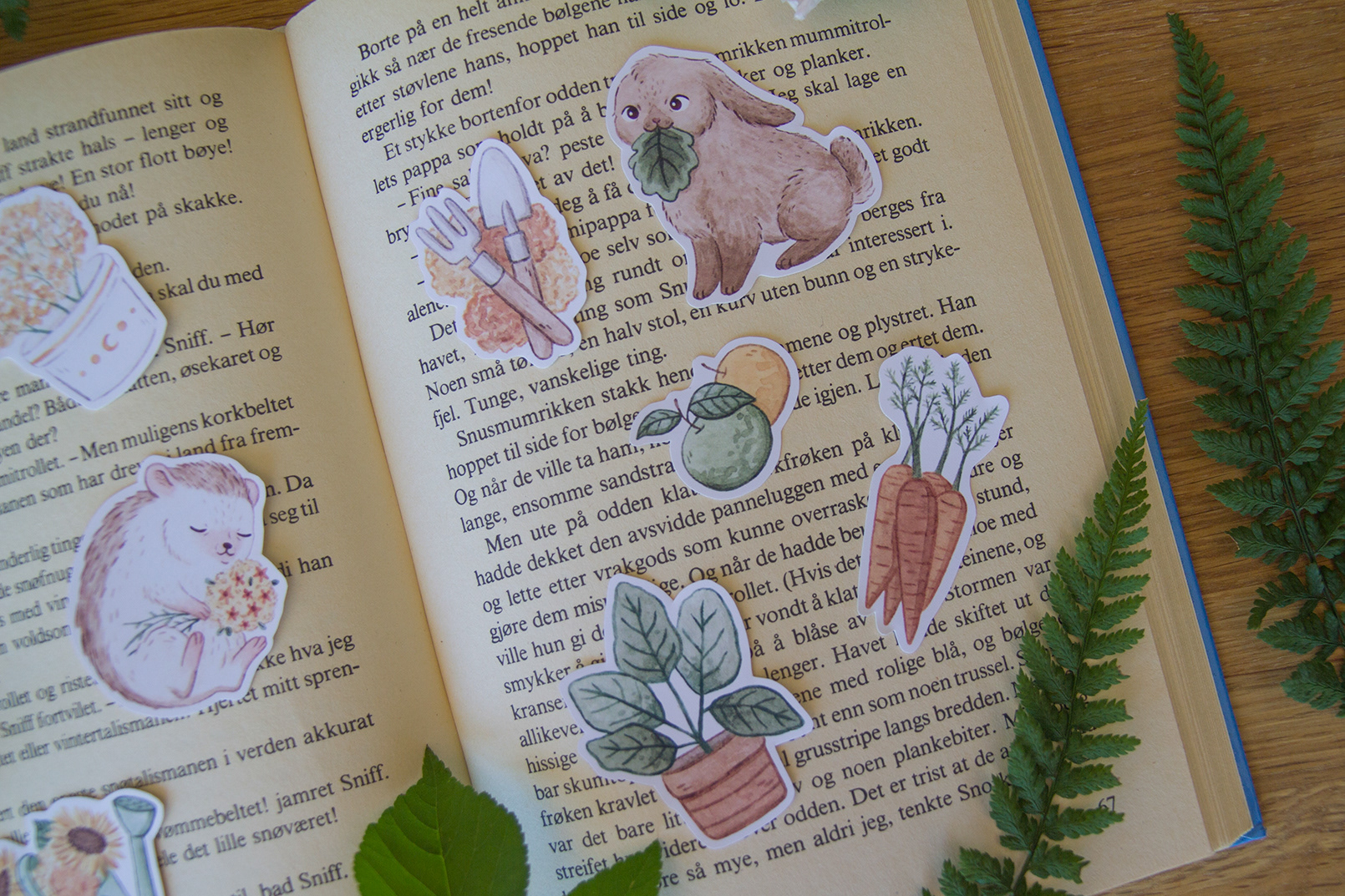 Garden sticker set