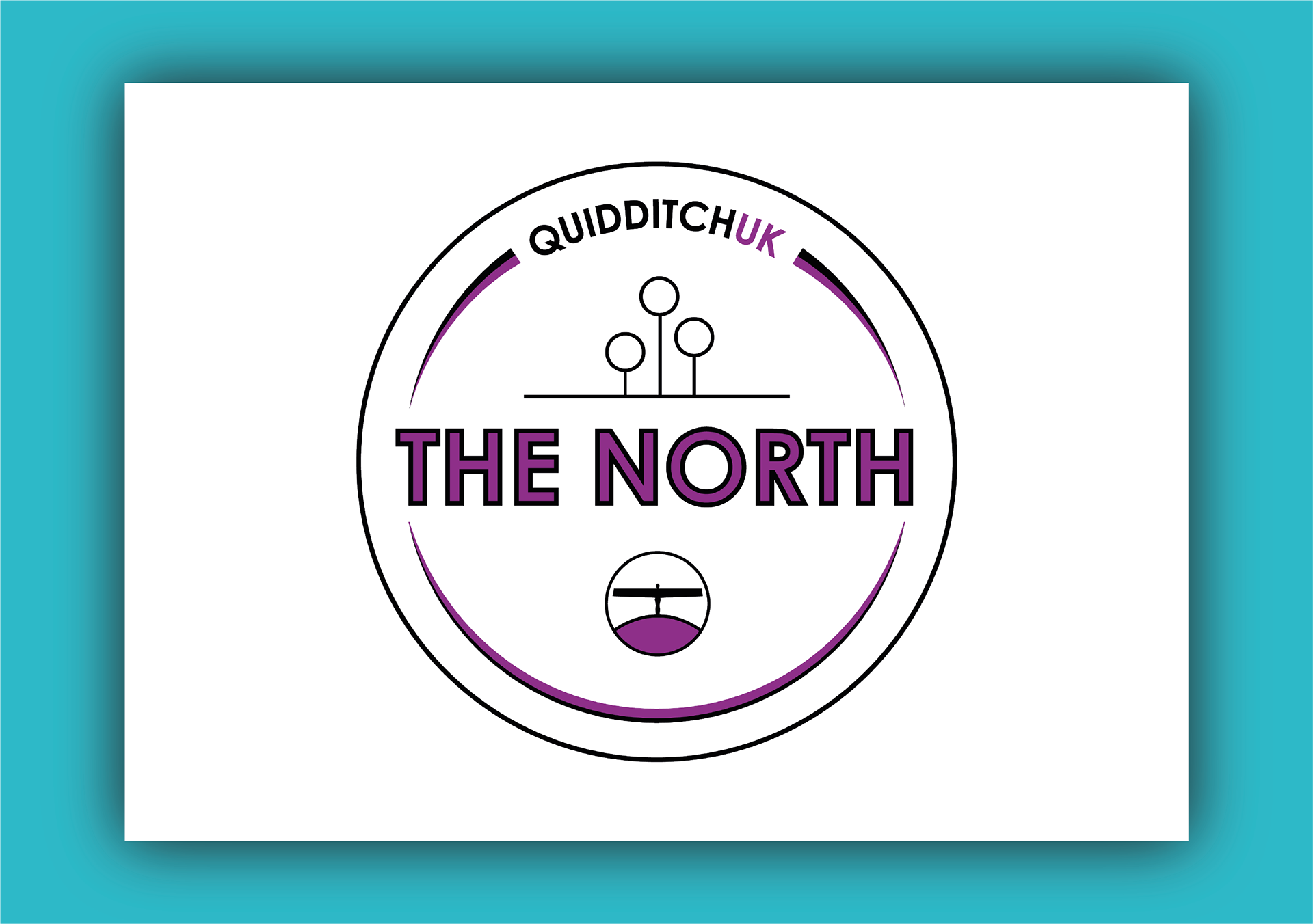 The North Regional logo - QuidditchUK